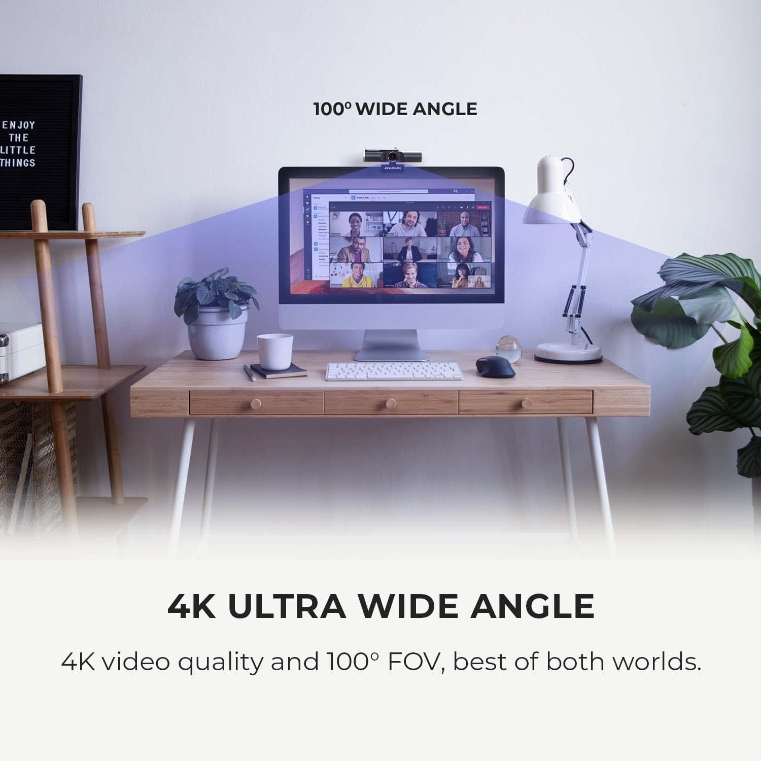 AVerMedia PW515 4K Ultra HD Business Webcam - image 4
