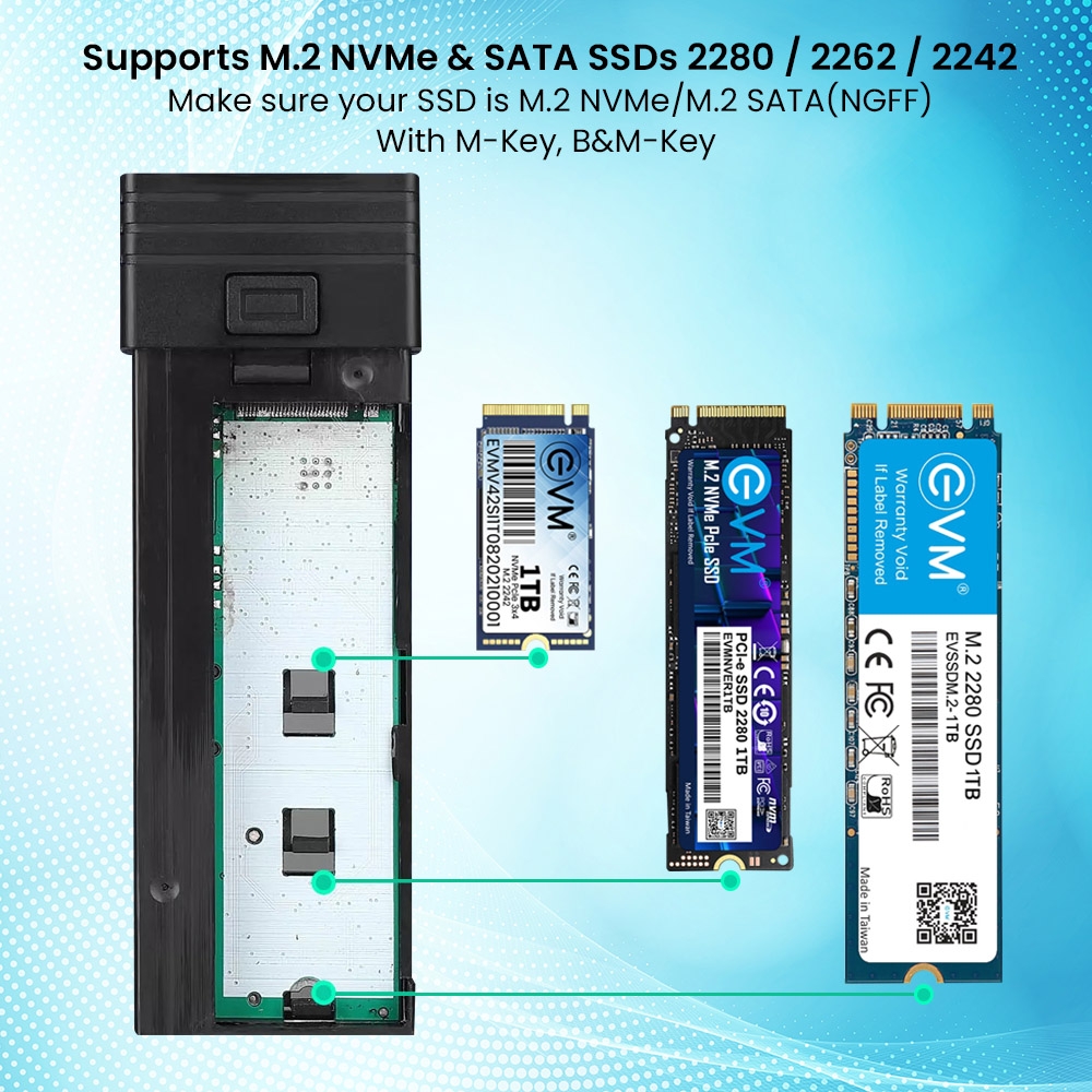 M.2 SSD ENCLOSURE + HUB - image 4