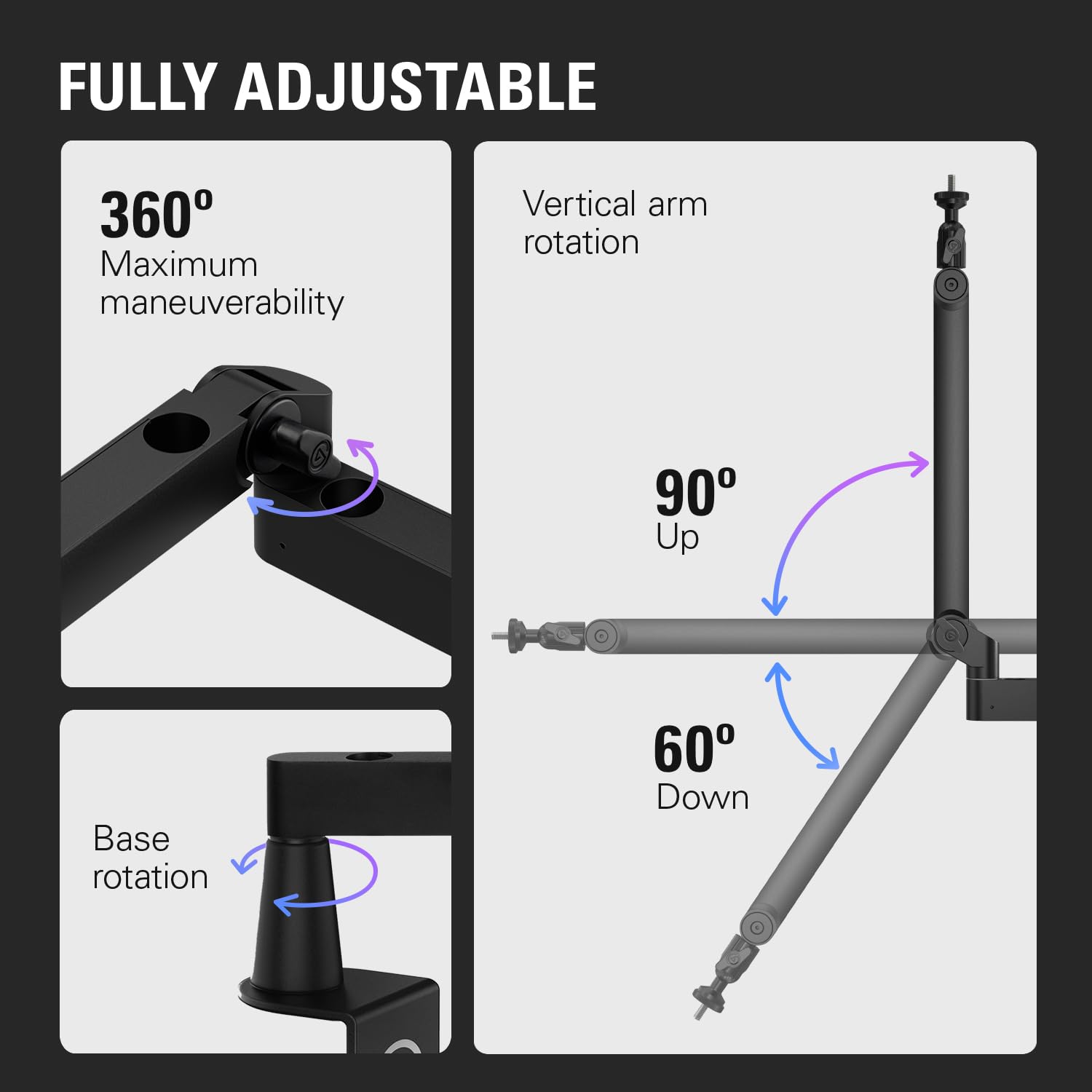 Elgato Wave Mic Arm LP Black - image 3