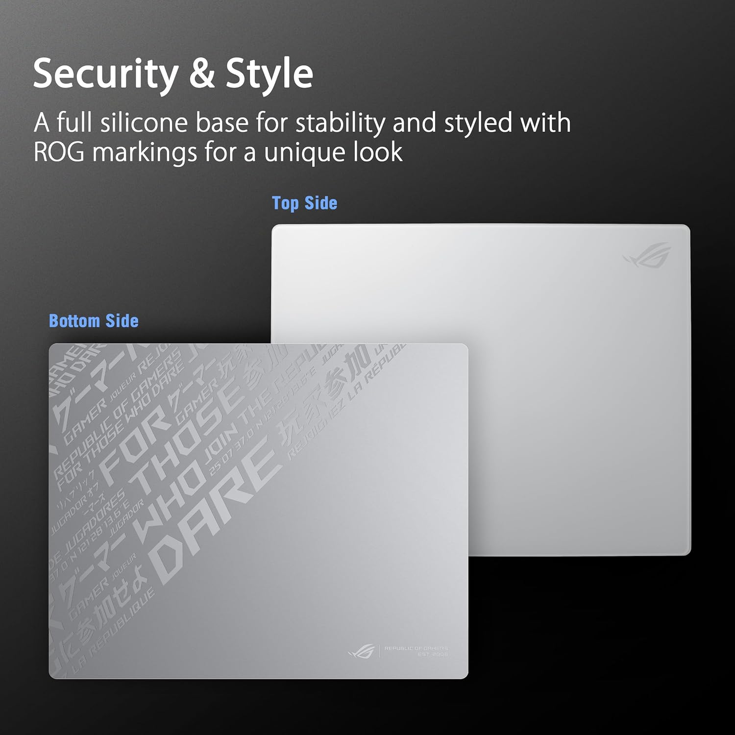 ASUS ROG Moonstone Ace L Mouse Pad White - image 7