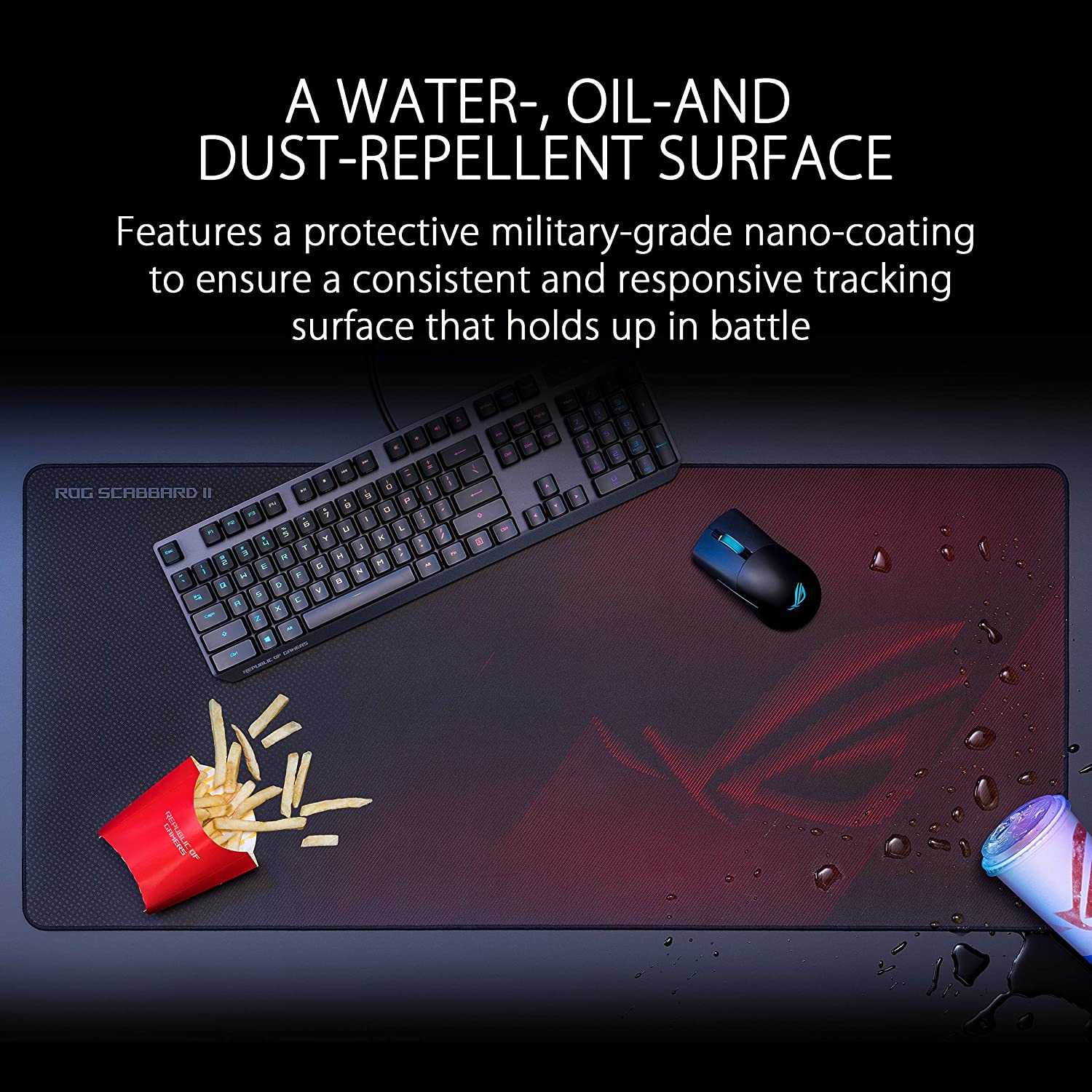 ASUS ROG Scabbard II Gaming Mouse Pad - image 4