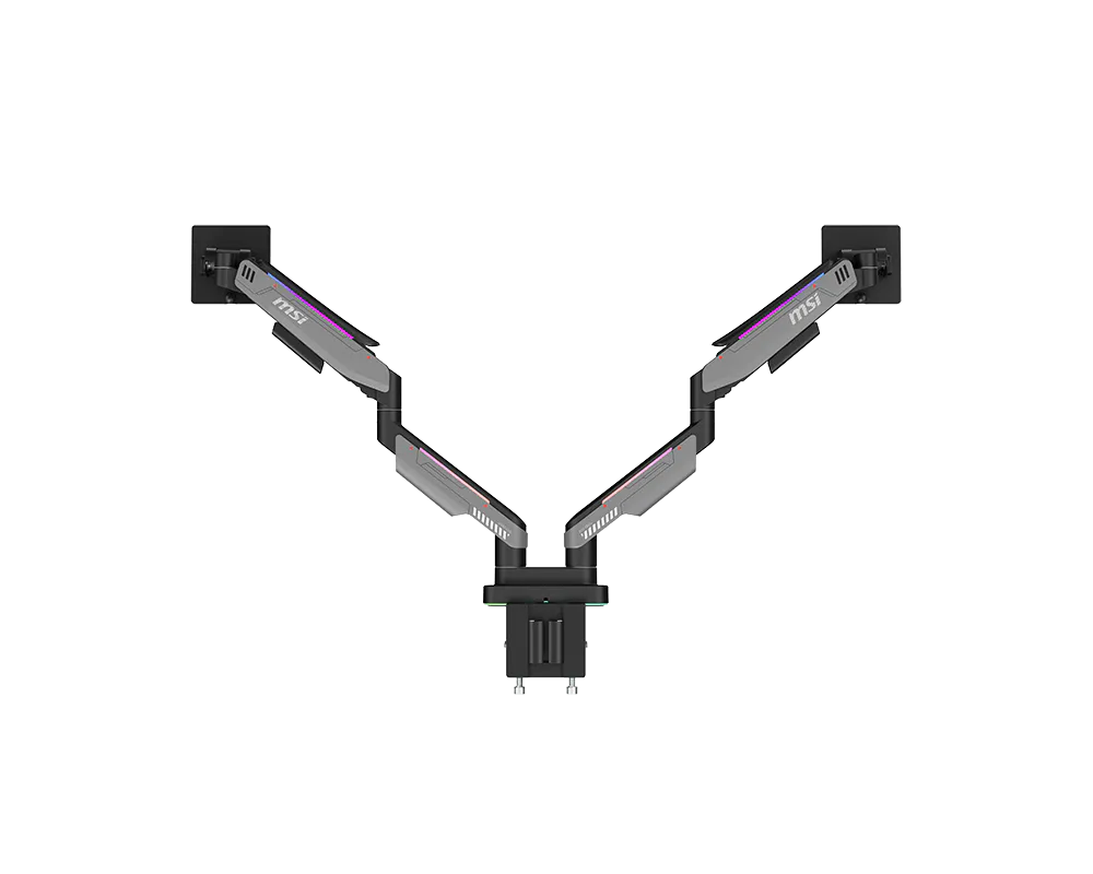 MSI MPG MT201DRG RGB Dual Gas-Spring Monitor Arm - image 4