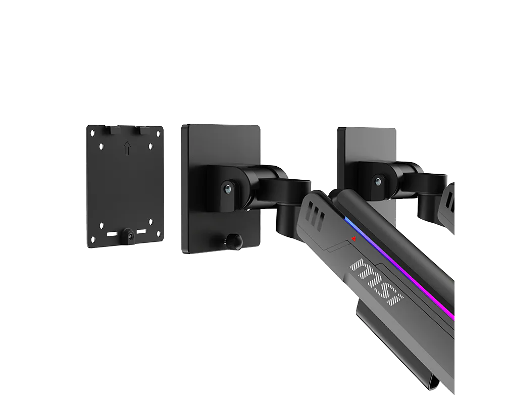 MSI MPG MT201DRG RGB Dual Gas-Spring Monitor Arm - image 5