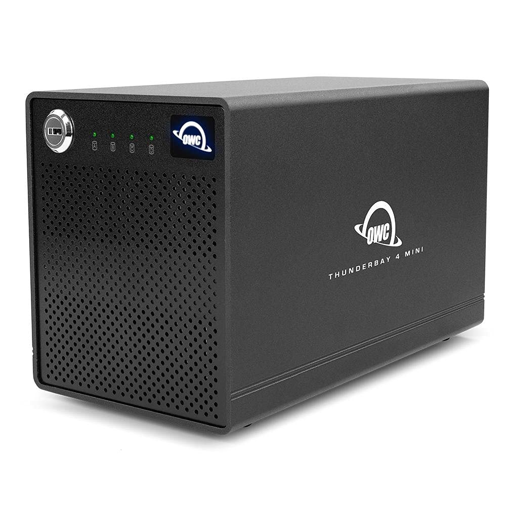 OWC ThunderBay 4 mini four-bay Thunderbolt external storage enclosure