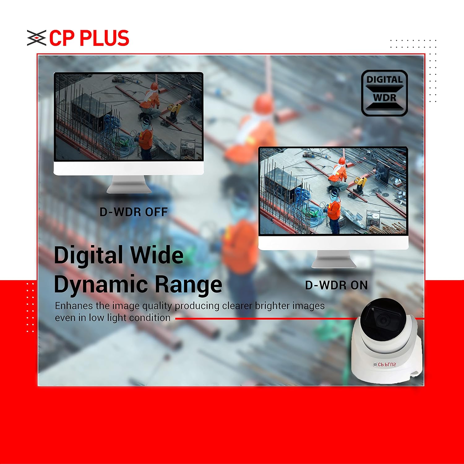 CP Plus Orange Series CP-USC-DC51PL2-V3 Dome Camara - image 5