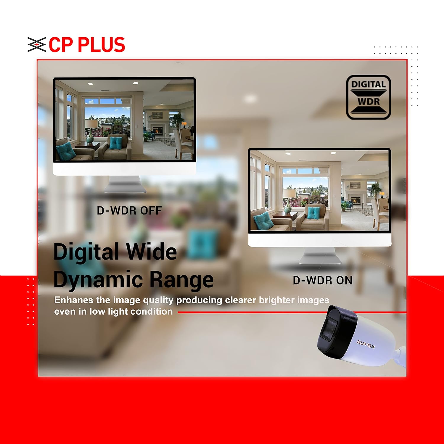 CP Plus Orange Series CP-USC-TC51PL2-V3 Bullet Camara - image 5