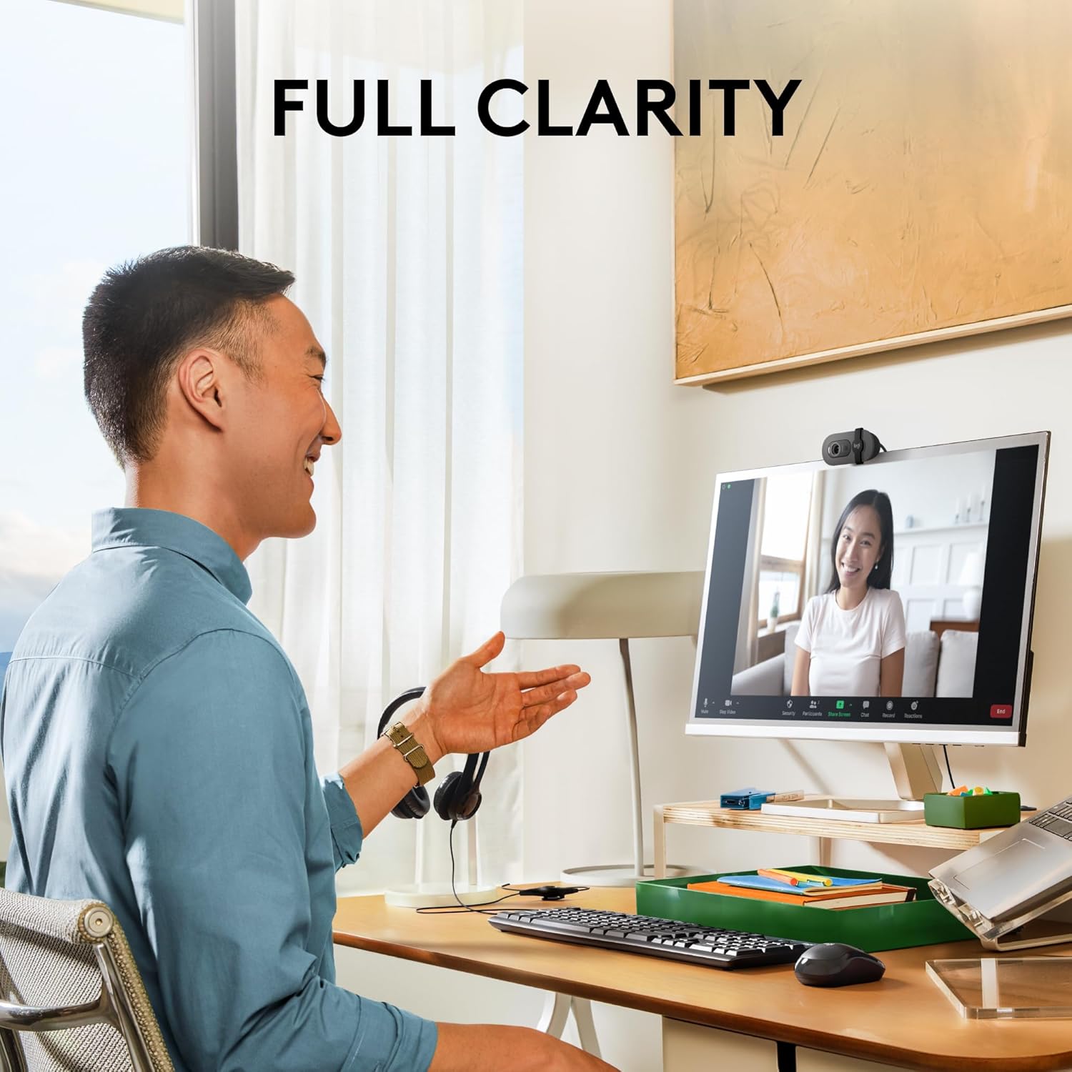 Logitech Brio 100 Full HD Webcam - image 2