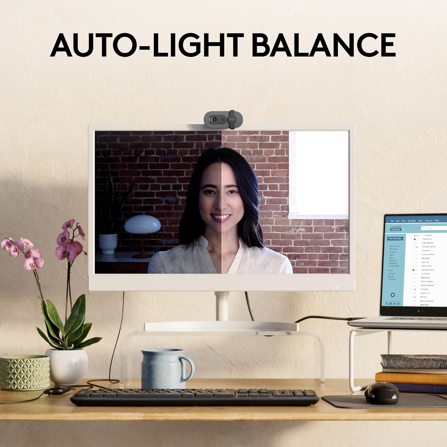 Logitech Brio 100 Full HD Webcam - image 3