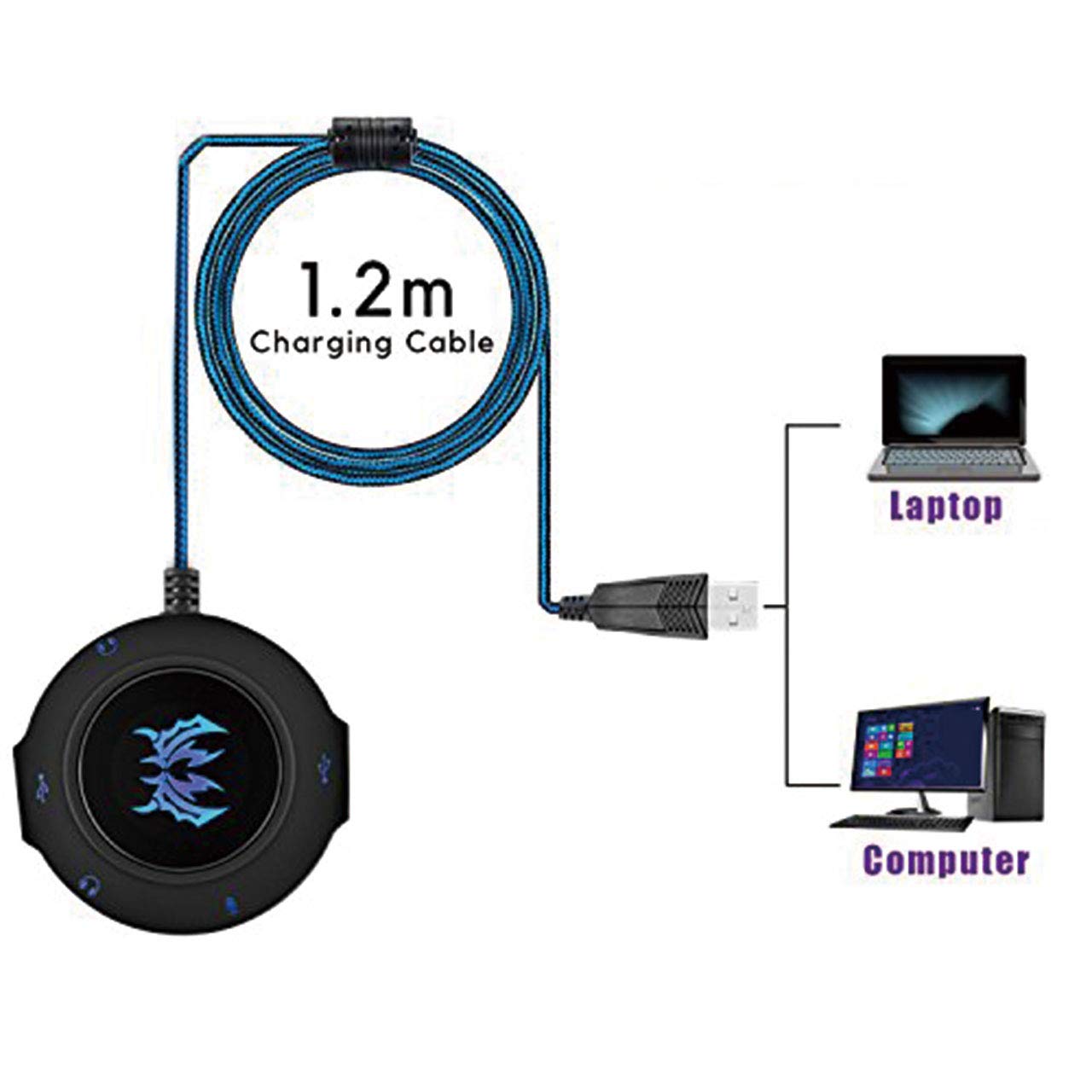 Kotion Each S2 USB 7.1 Surround Sound Card - image 4