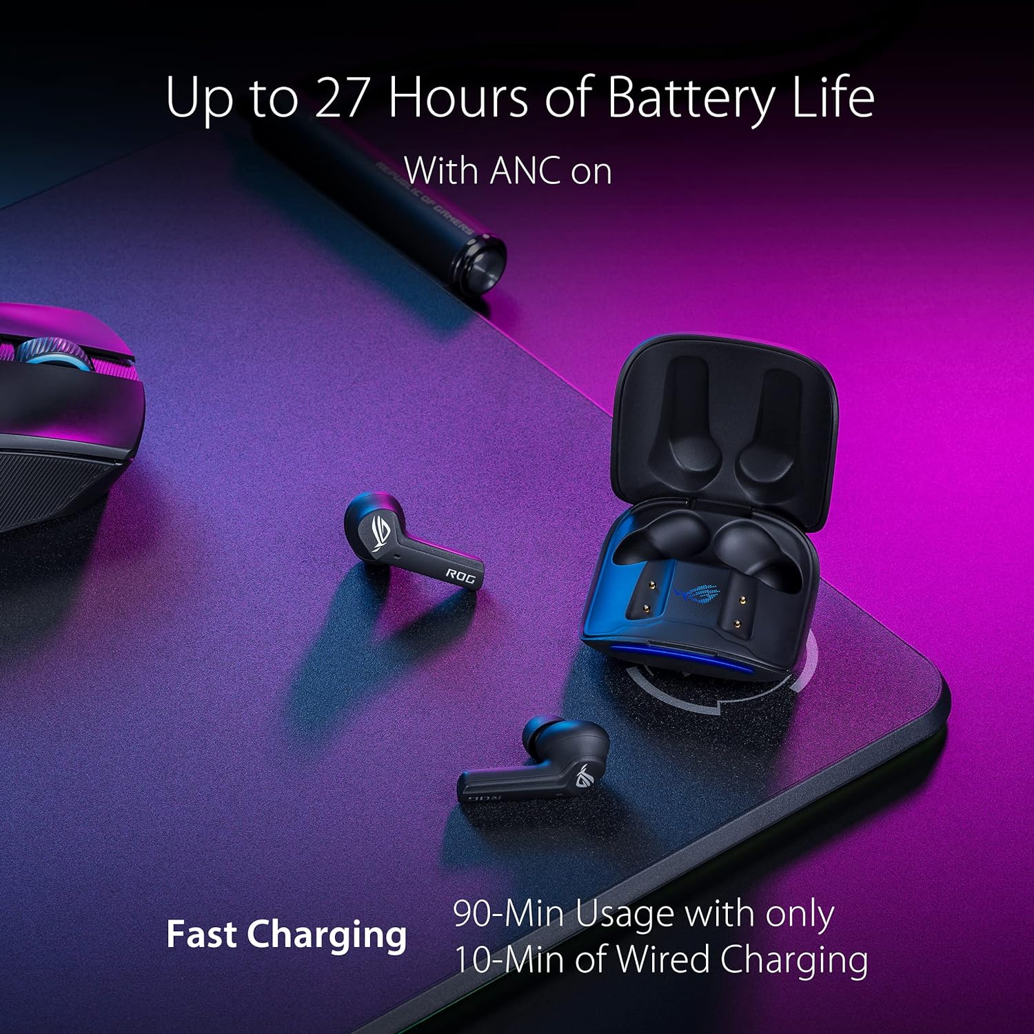 Asus Rog Cetra True Wireless Gaming Headphones - image 5
