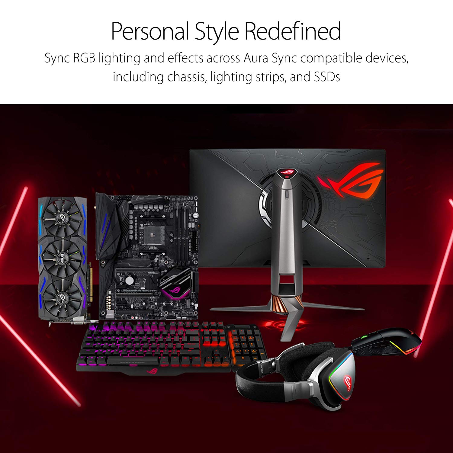 ASUS ROG Delta RGB gaming headset with Hi-Res ESS Quad-DAC, circular RGB lighting effect and USB-C connector for PCs, consoles and mobile gaming - image 10