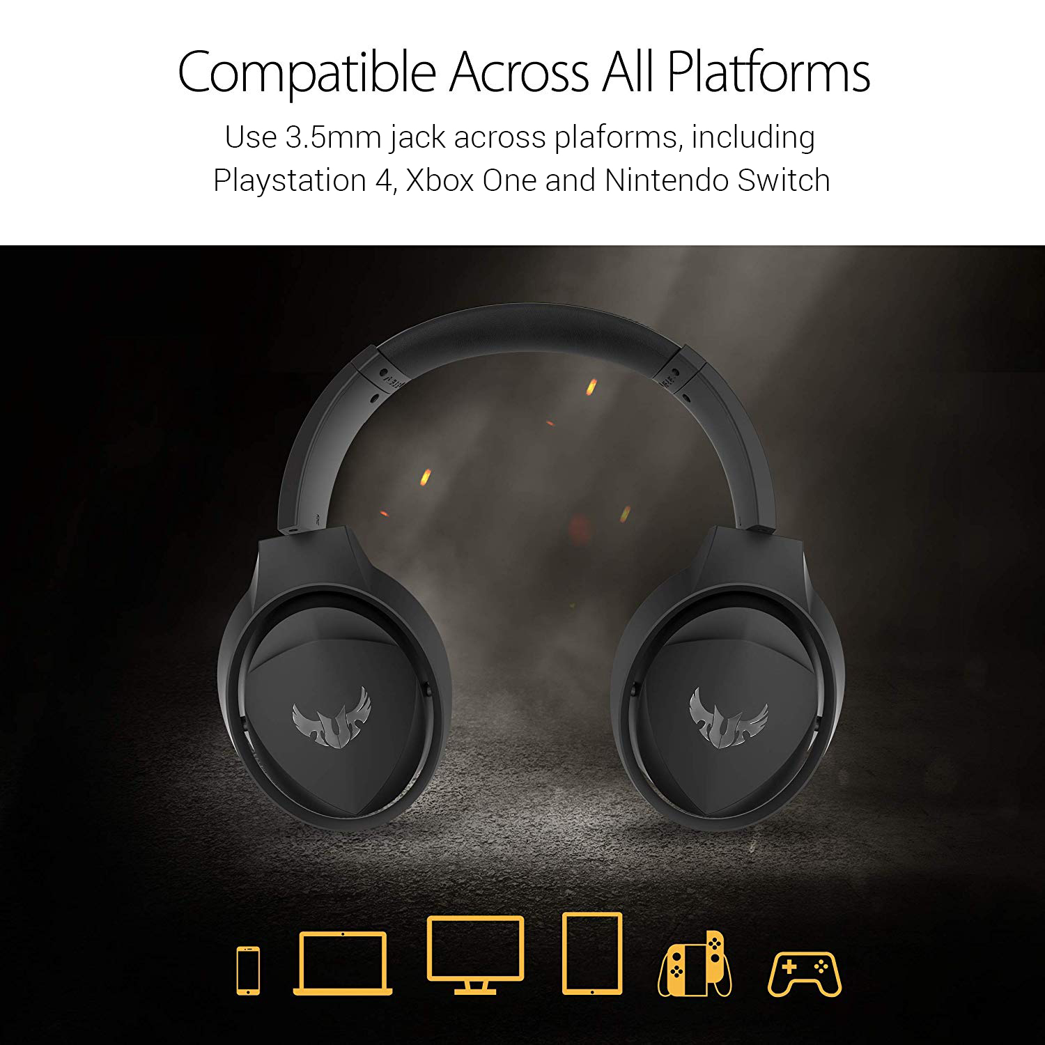 ASUS TUF Gaming H5 Lite Durable stainless-steel Headset - image 2