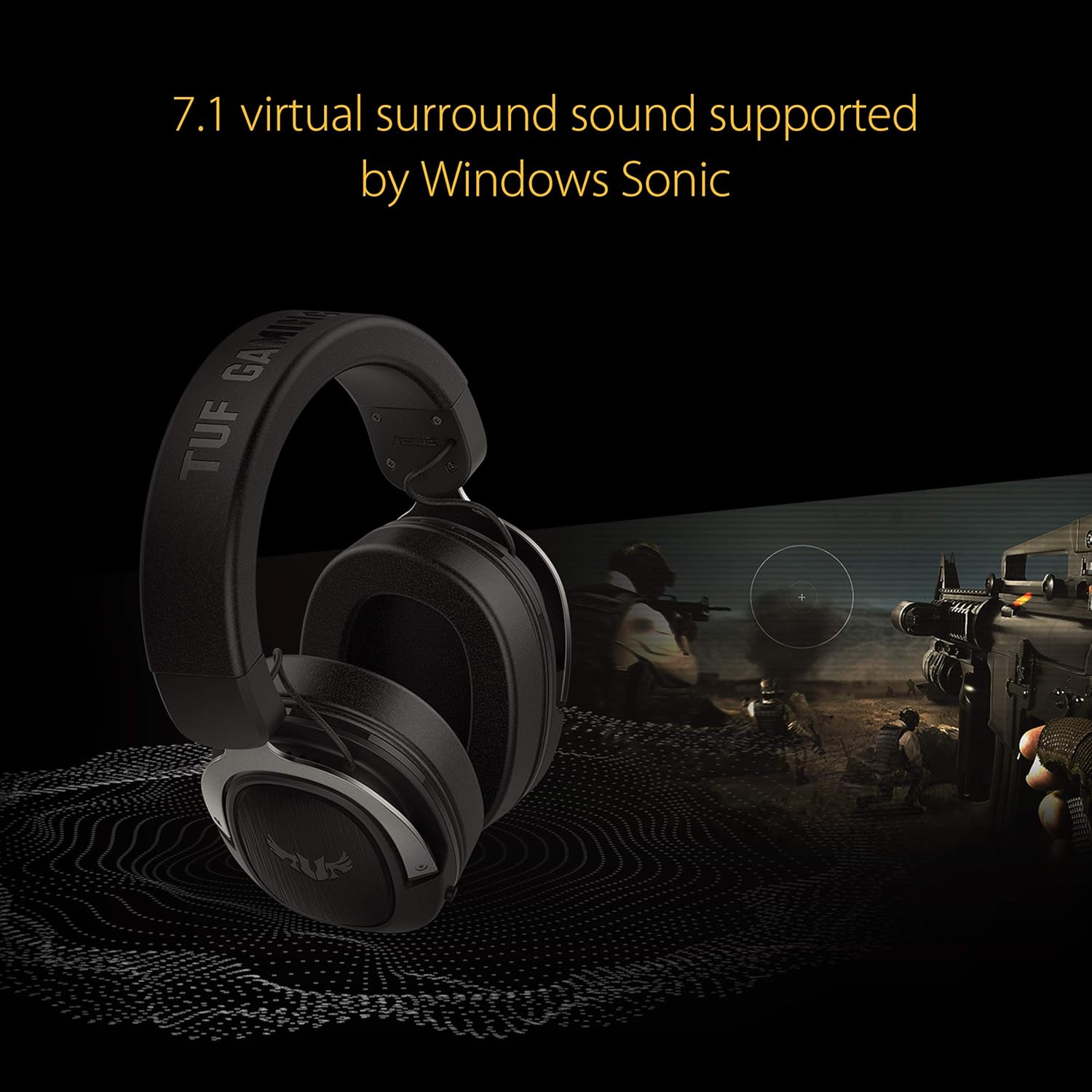 ASUS TUF H3 GUN Metal Wired Gaming Headset - image 3