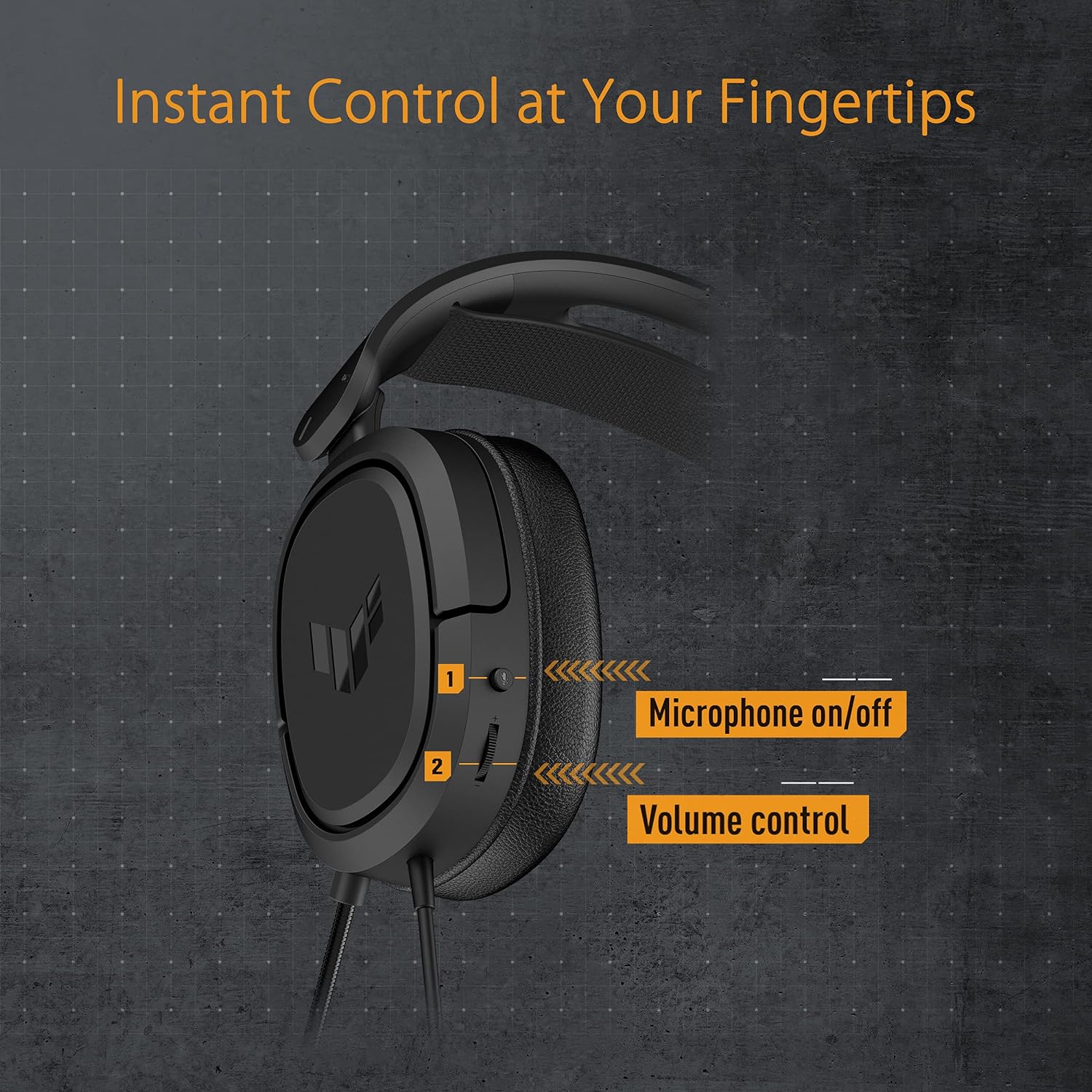 Asus Tuf Gaming H1  Wired Headset - image 7