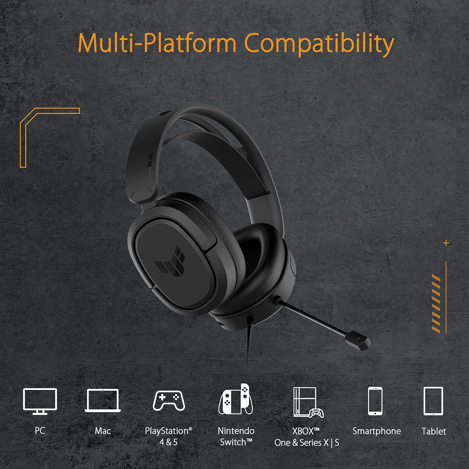 Asus Tuf Gaming H1  Wired Headset - image 8