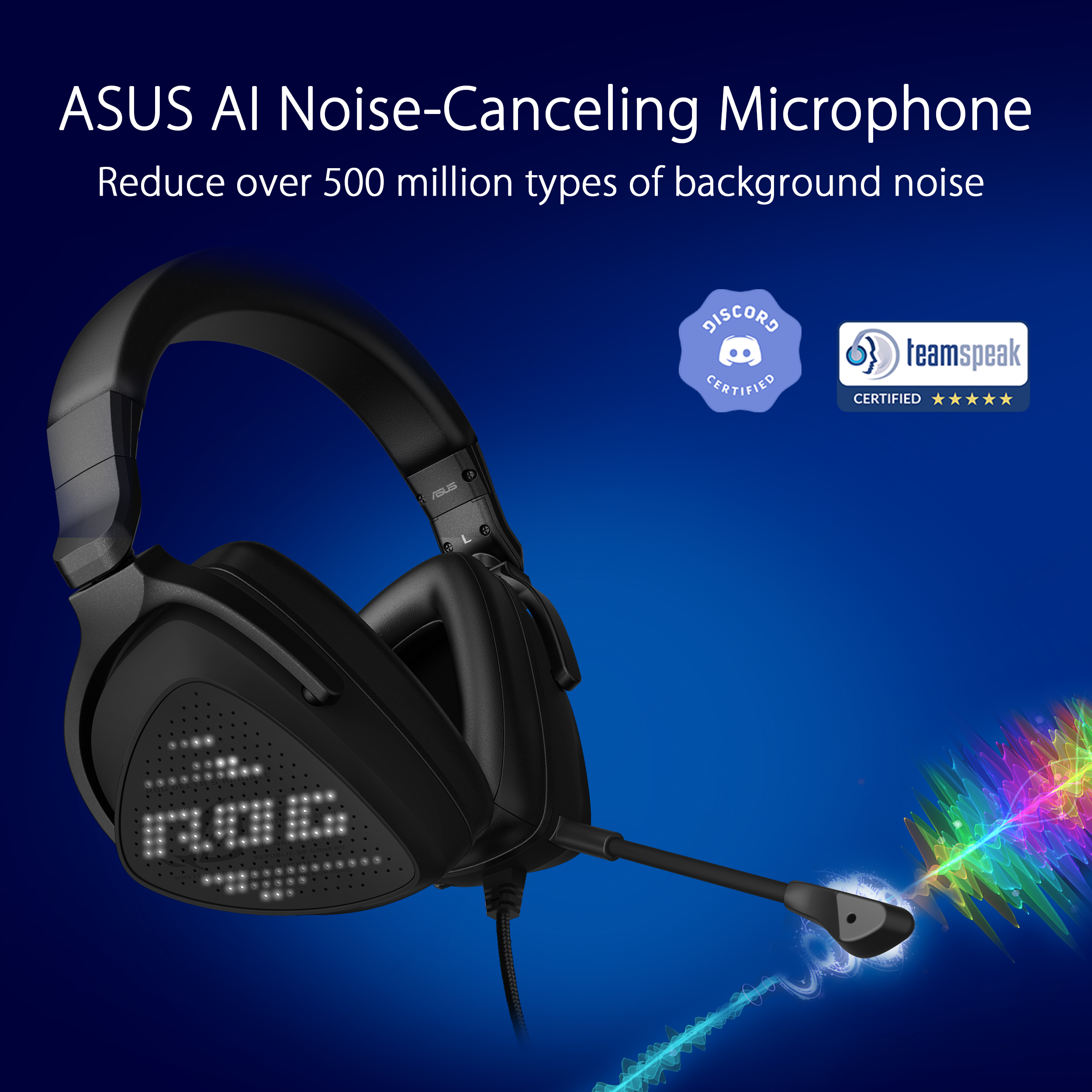 ASUS ROG Delta S Animate Lightweight USB-C gaming headset - image 4