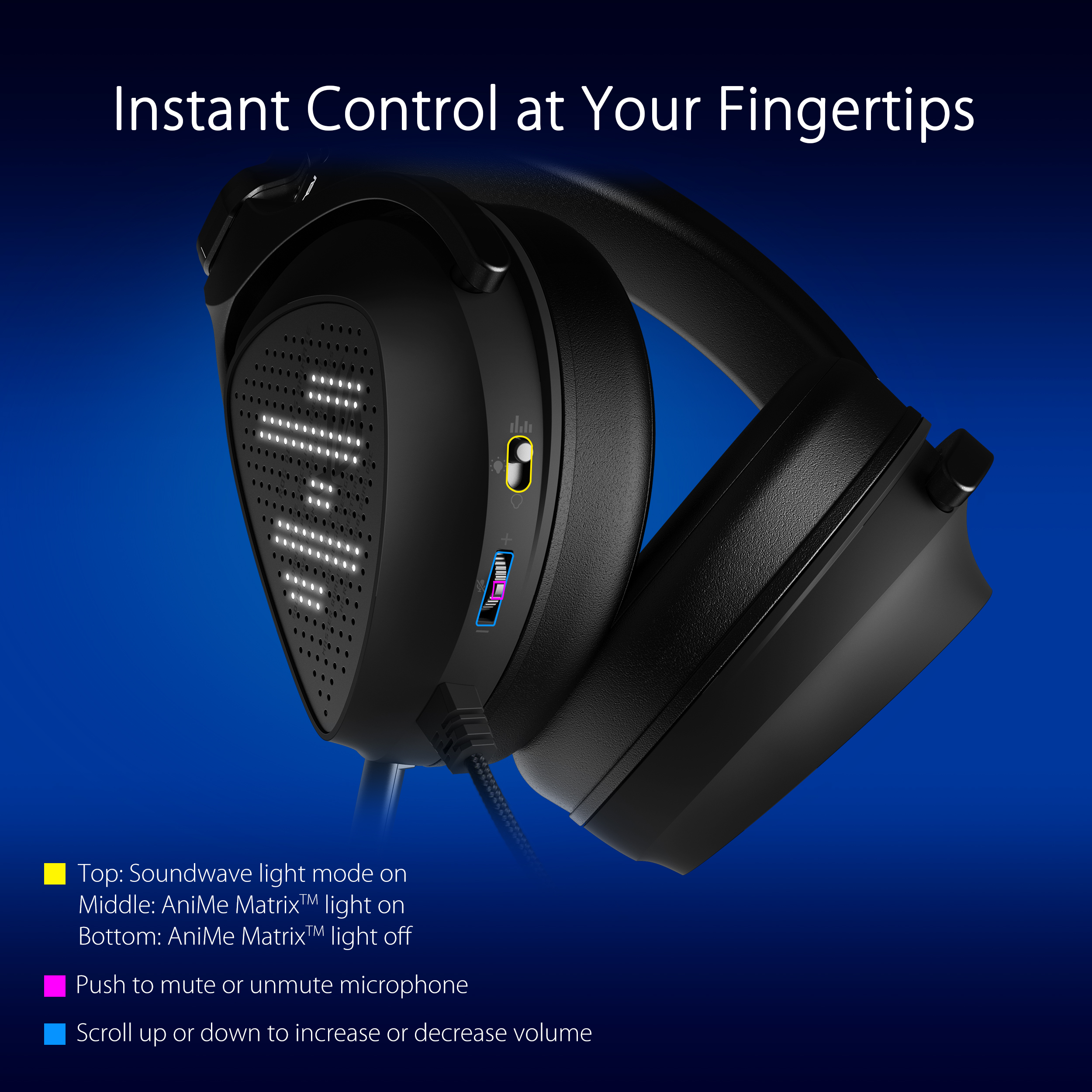 ASUS ROG Delta S Animate Lightweight USB-C gaming headset - image 7