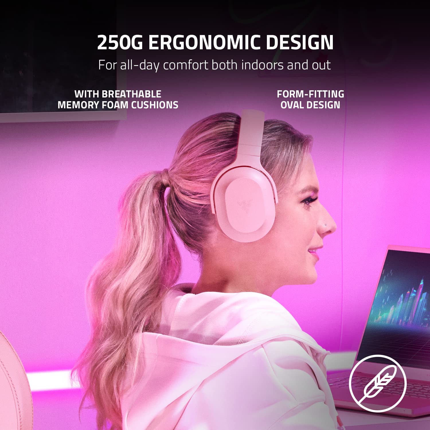 Razer Barracuda X Wireless Gaming Headset Pink - image 3
