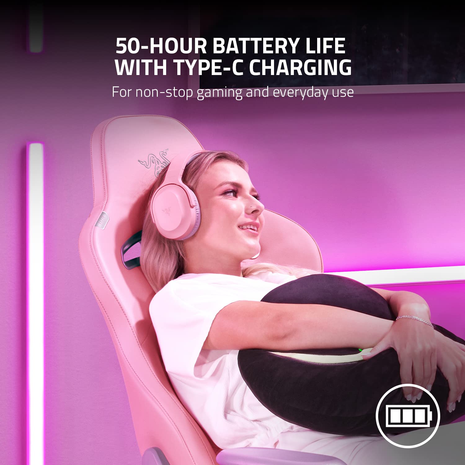 Razer Barracuda X Wireless Gaming Headset Pink - image 7