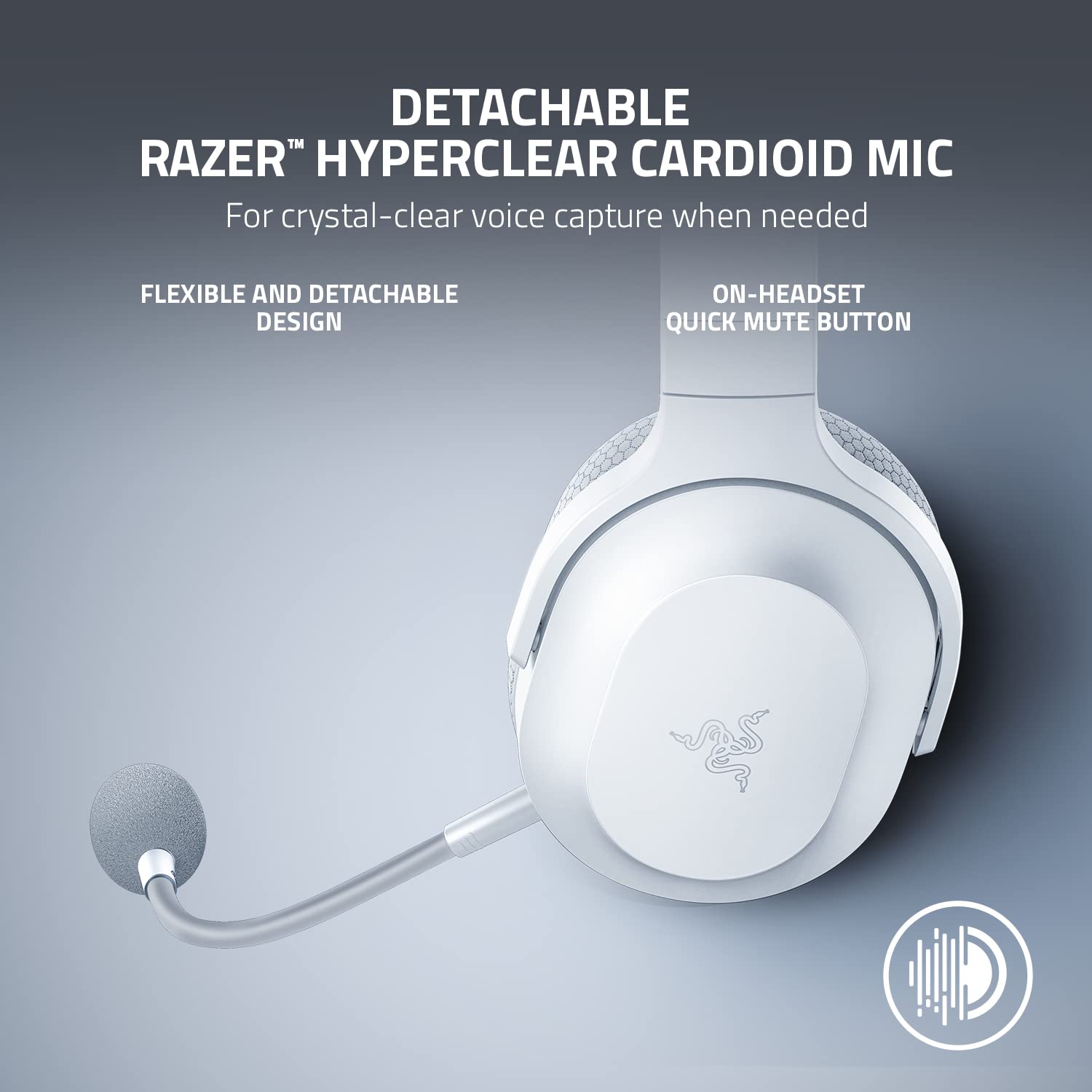 Razer Barracuda X Wireless Gaming Headset White - image 5