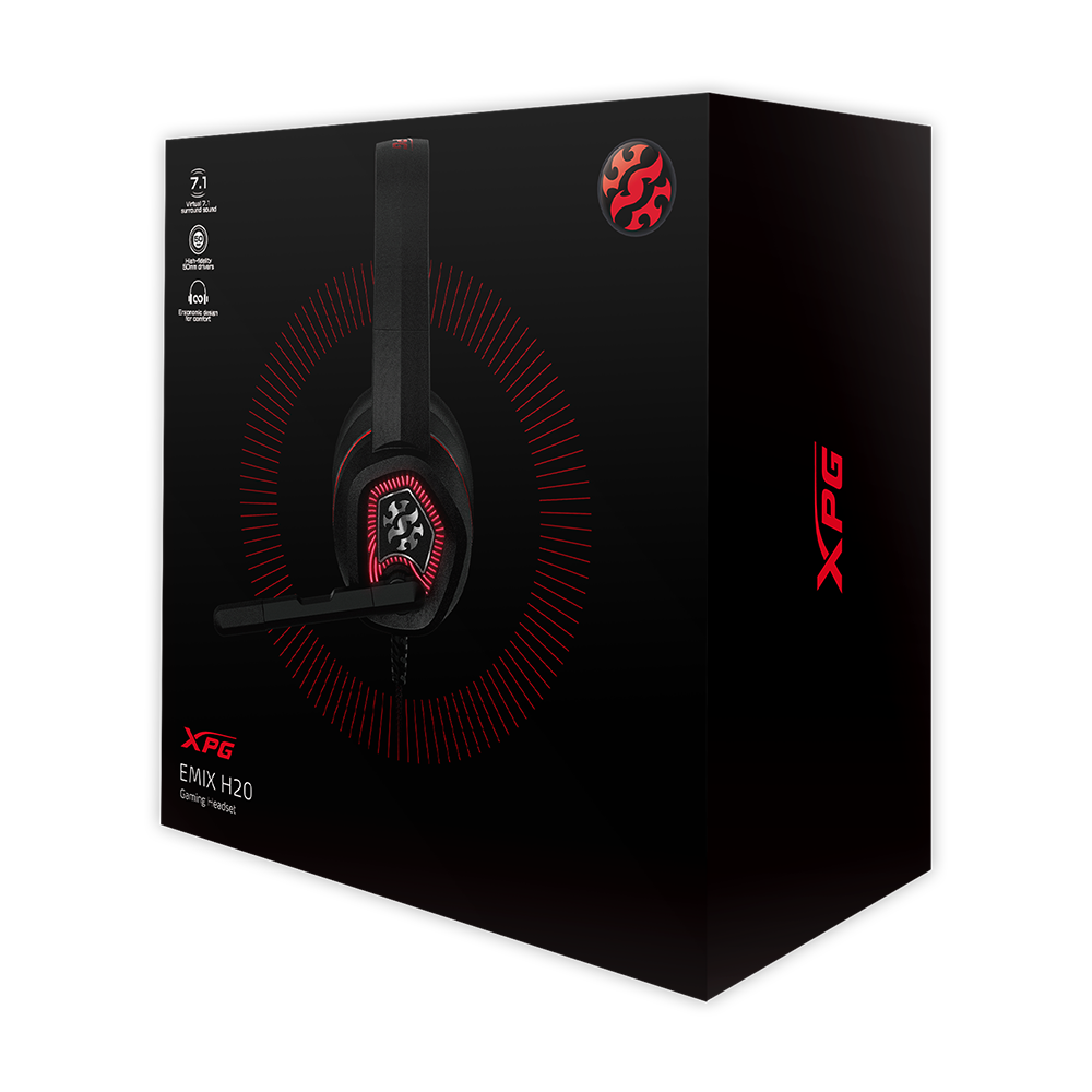 XPG EMIX H20 RGB Gaming Headphone