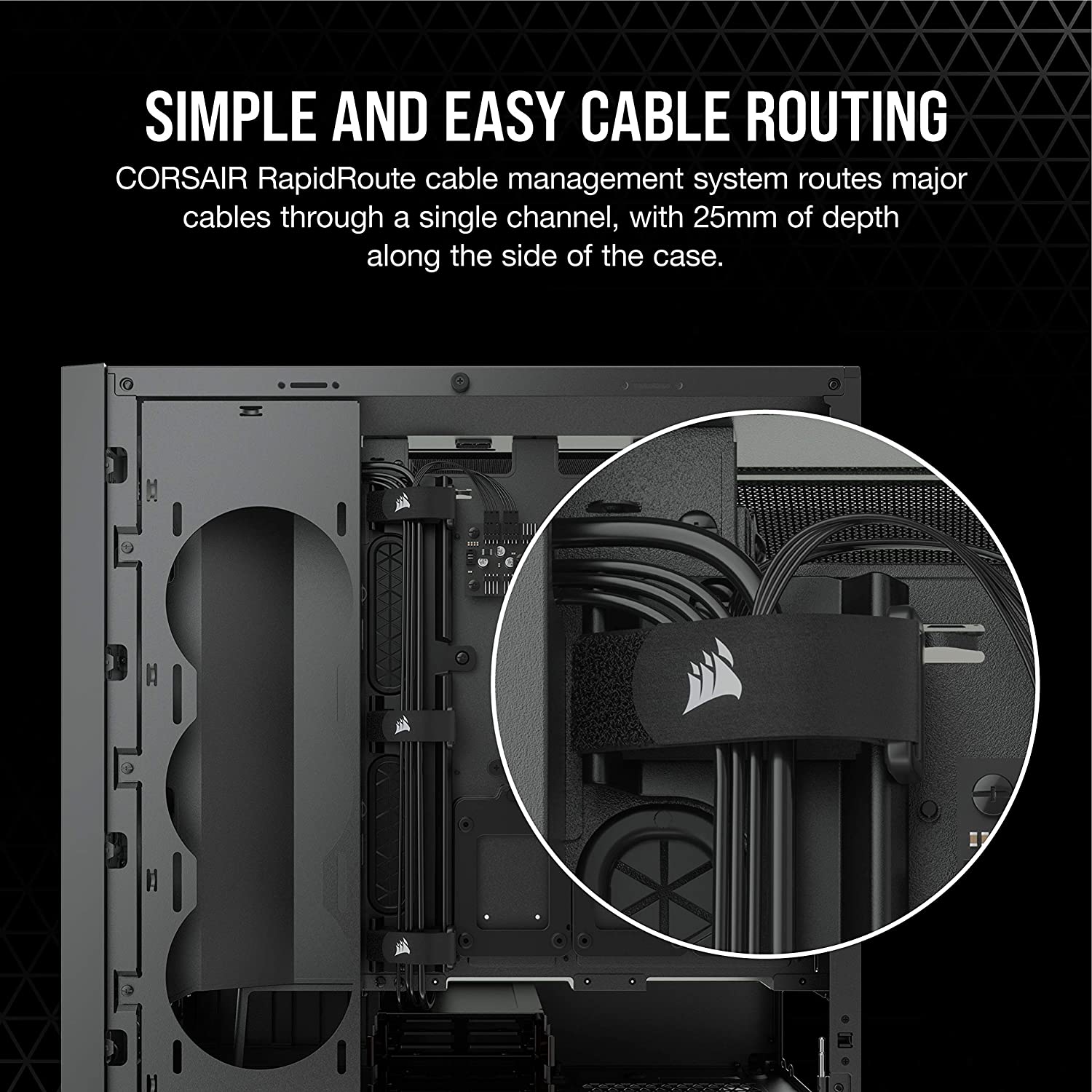 Corsair 5000D Airflow Tempered Glass ATX PC Case - Black - image 7