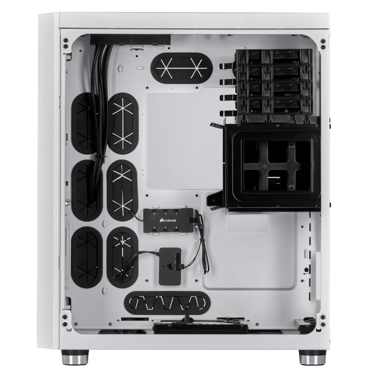 Corsair Crystal Series 680X RGB Dual Chamber Case — White - image 3