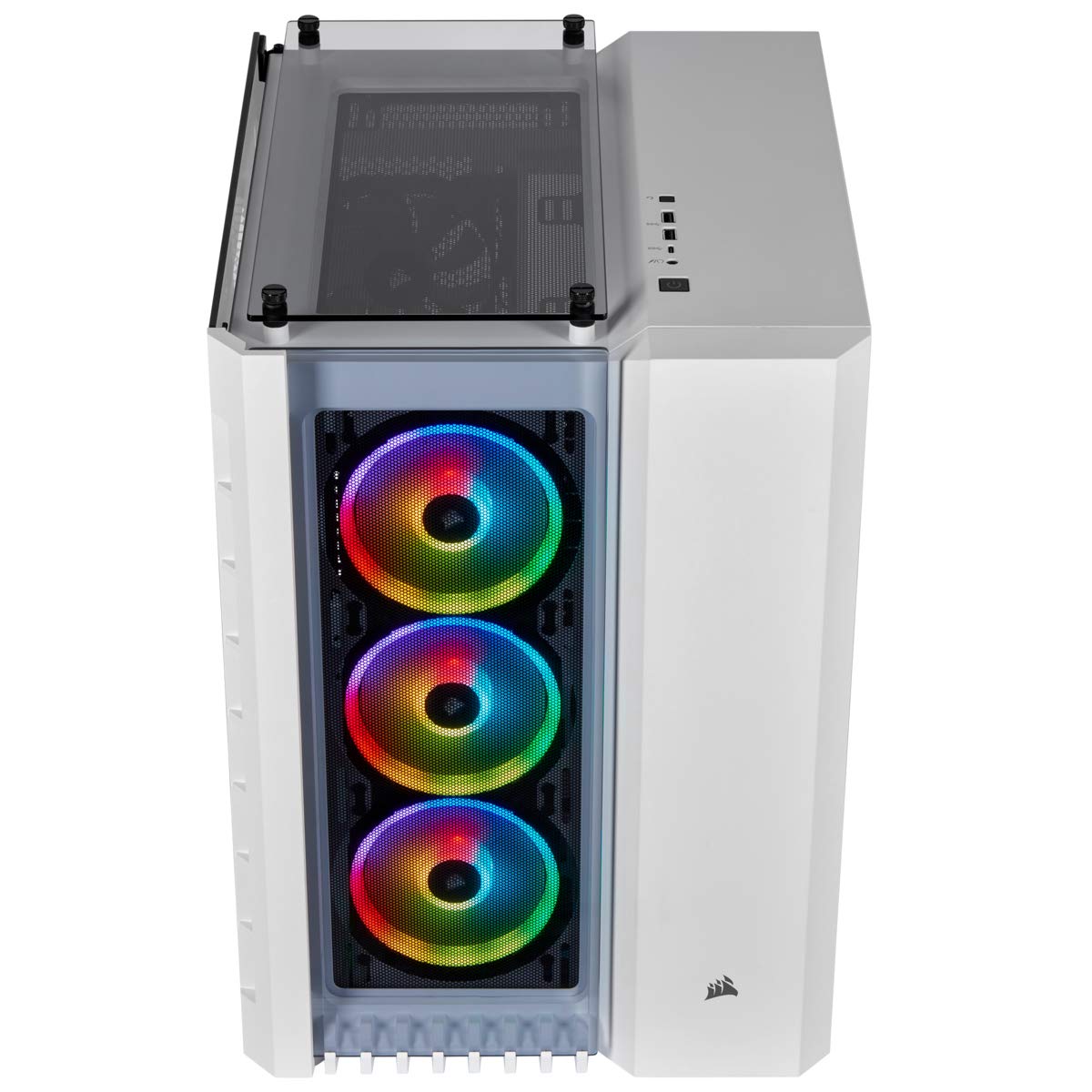 Corsair Crystal Series 680X RGB Dual Chamber Case — White - image 5