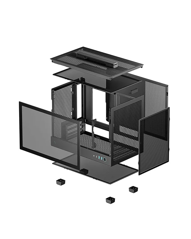 Deepcool CH160 Black Mini ATX Cabinet - image 4