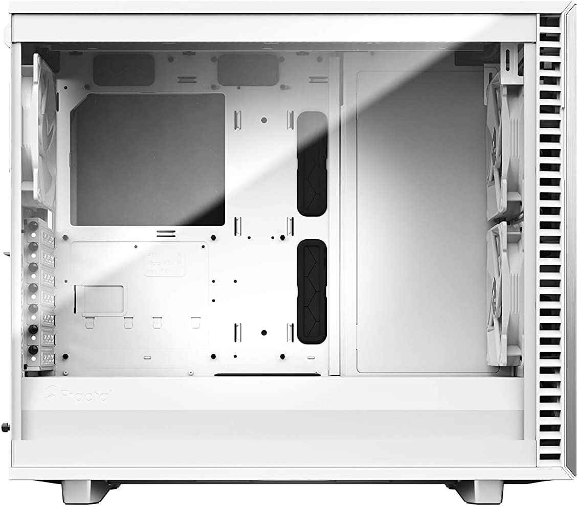 Fractal Design Define 7 Compact White TG Clear Tint Cabinet - image 4