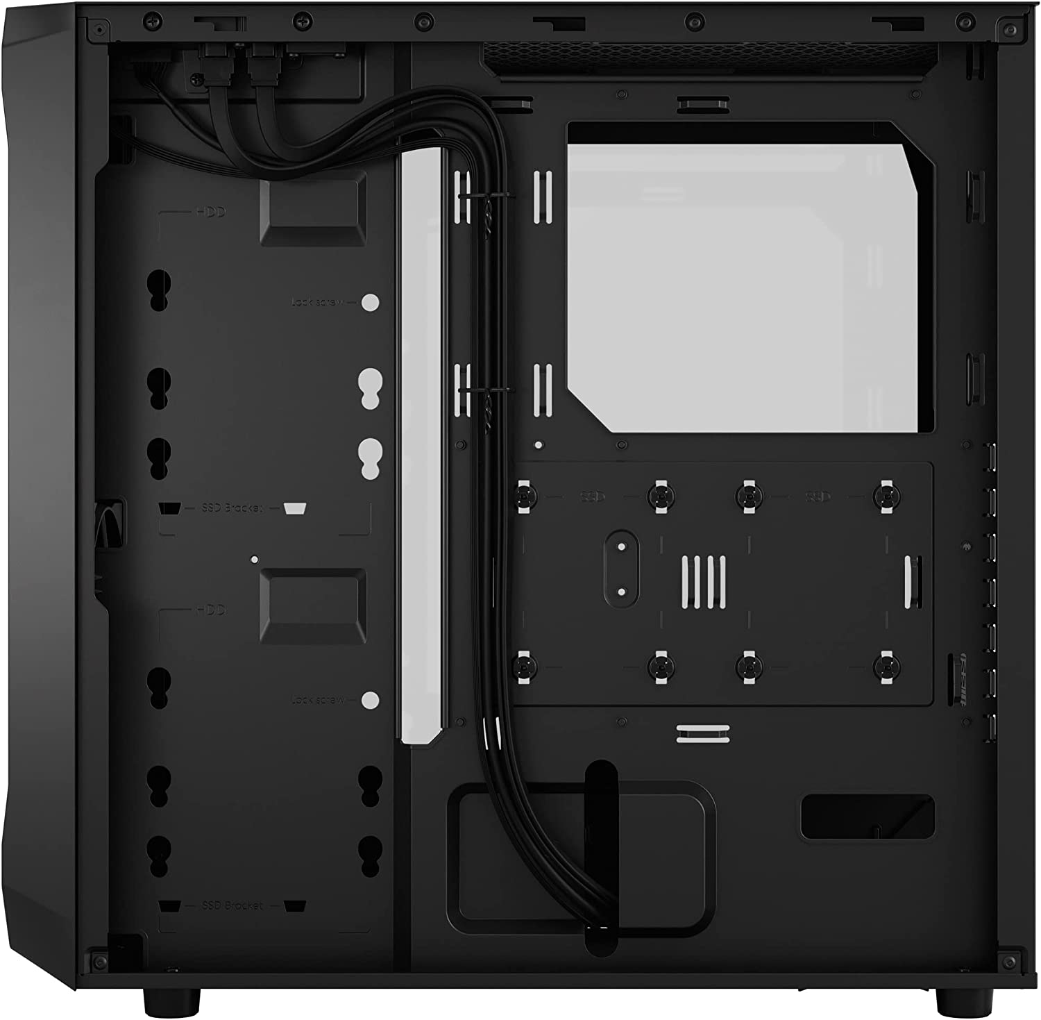 Fractal-Design Focus 2 Black Solid ATX Cabinet - image 9