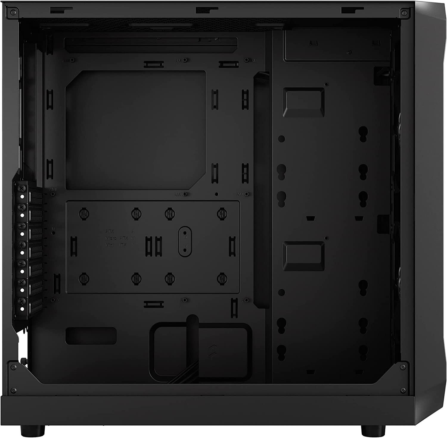 Fractal-Design Focus 2 Black Solid ATX Cabinet - image 8