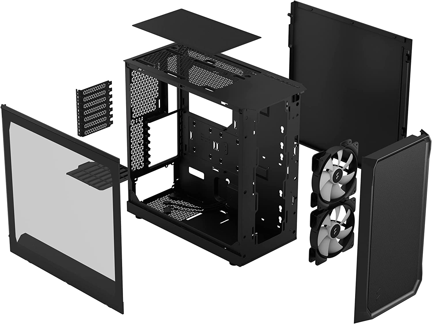 Fractal-Design Focus 2 Black RGB ATX Cabinet - image 12
