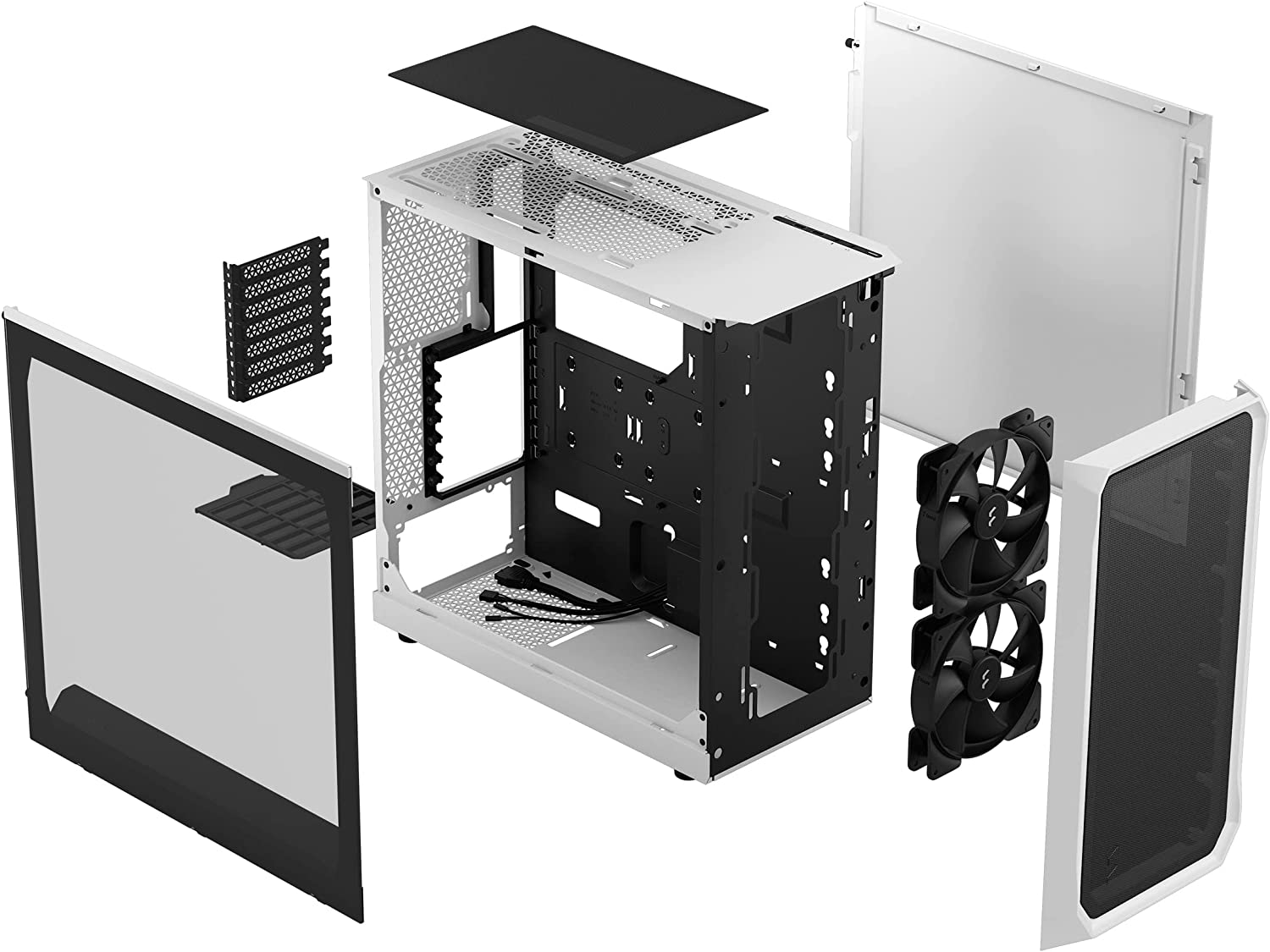 Fractal-Design Focus 2 White Solid ATX Cabinet - image 12