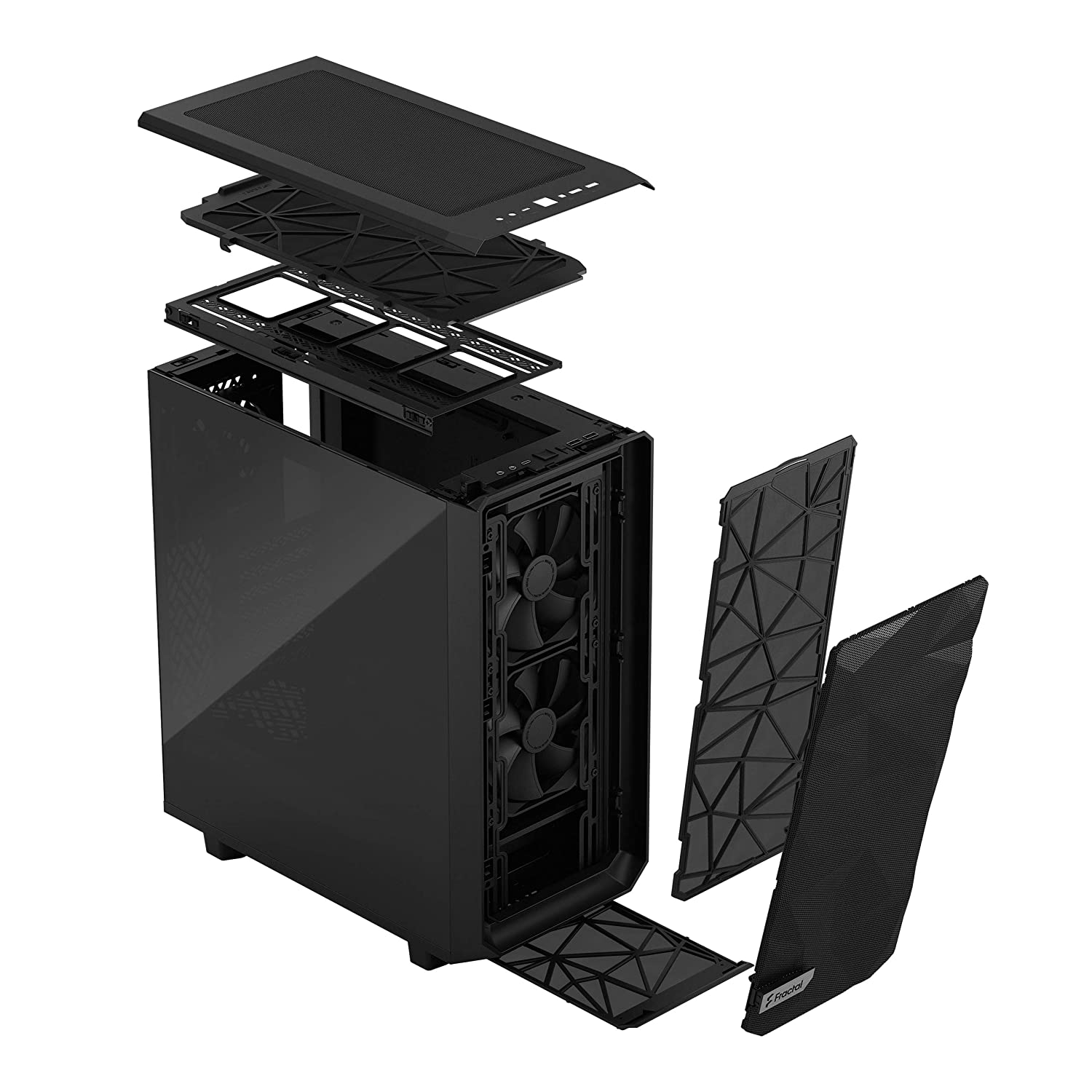 Fractal Design Meshify 2 Black Solid Cabinet - image 6