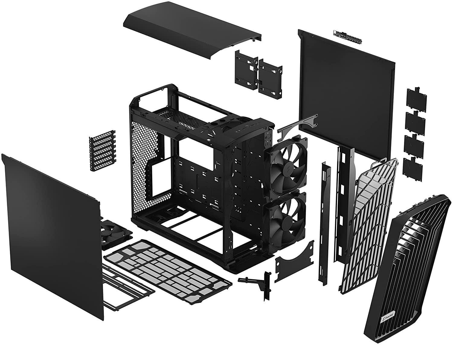 Fractal Design Torrent Black TG Dark Tint Cabinet - image 5