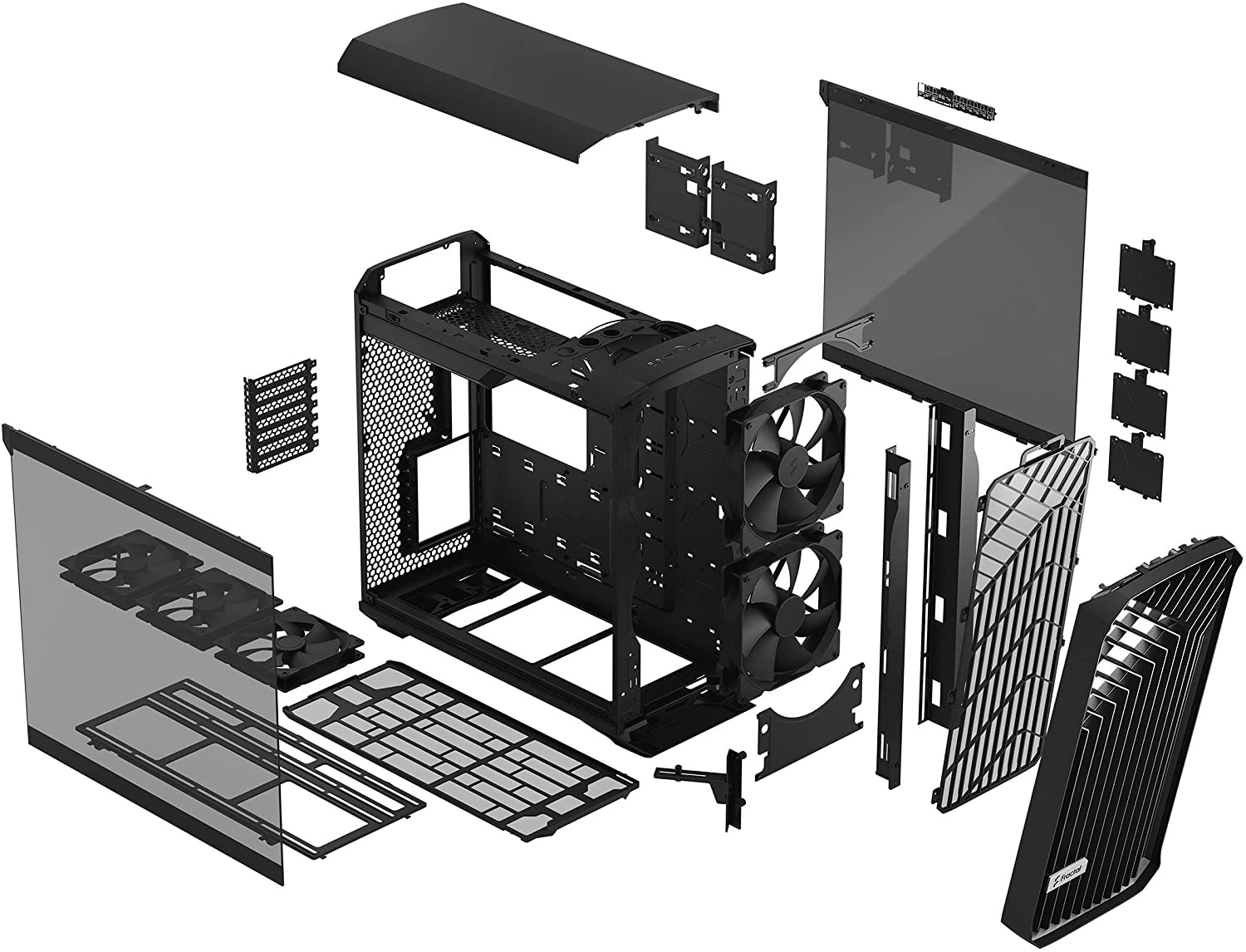 Fractal Design Torrent Compact Black TG Dark - image 5