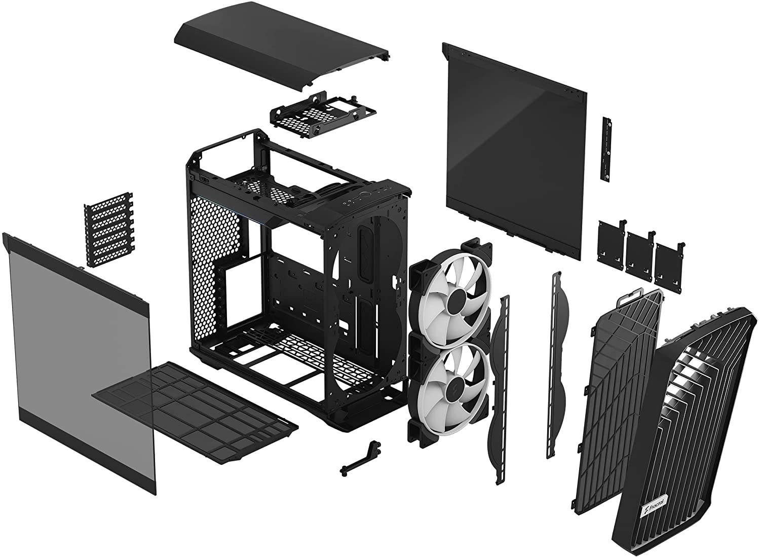 Fractal Design Torrent Compact RGB Black TG Light - image 5