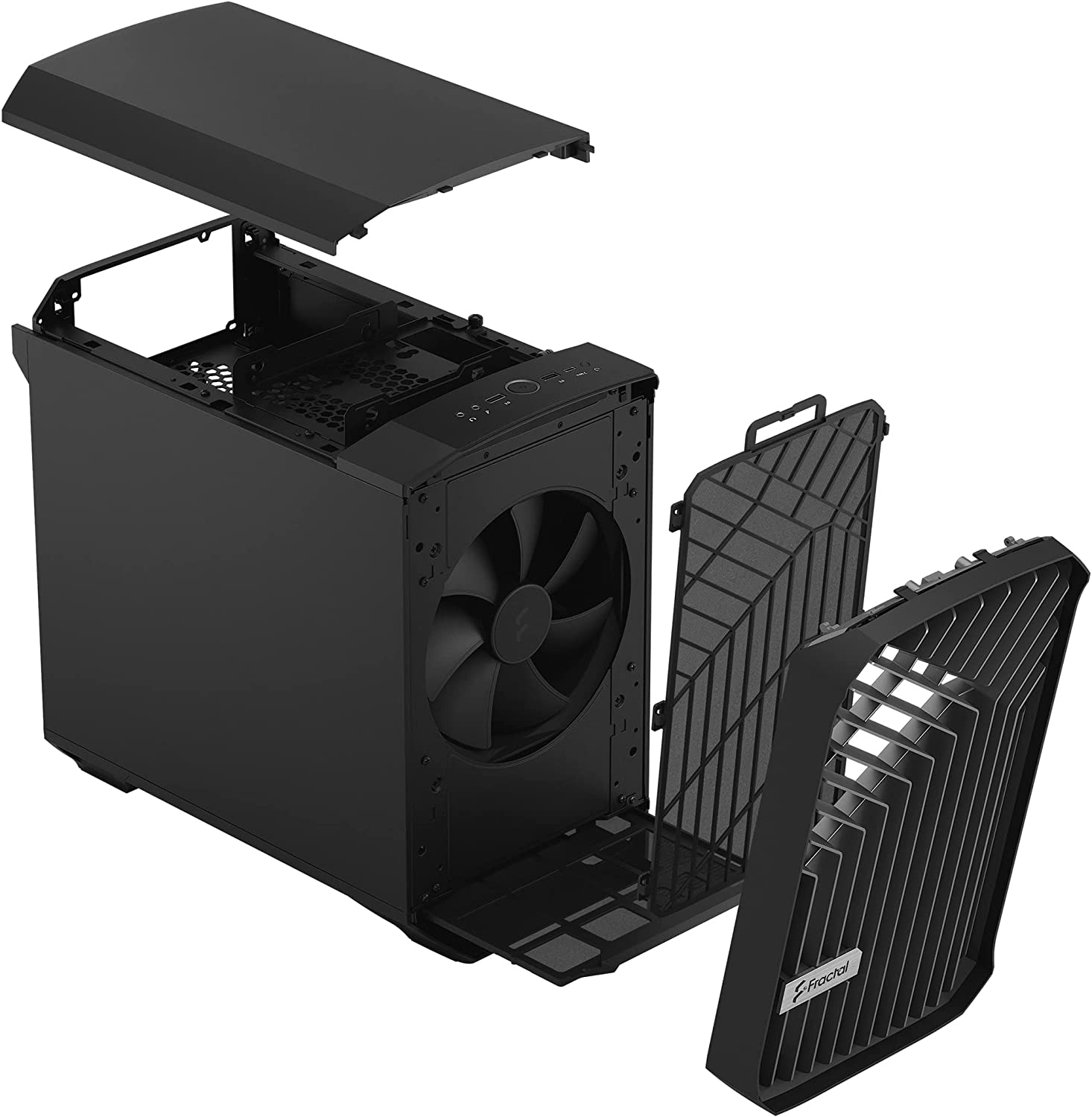 Fractal Design Torrent Nano Black Solid Computer Case - image 9