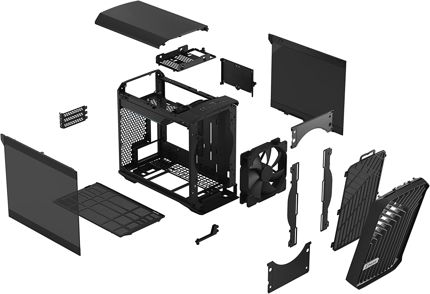 Fractal Design Torrent Nano Black Computer Case - image 10