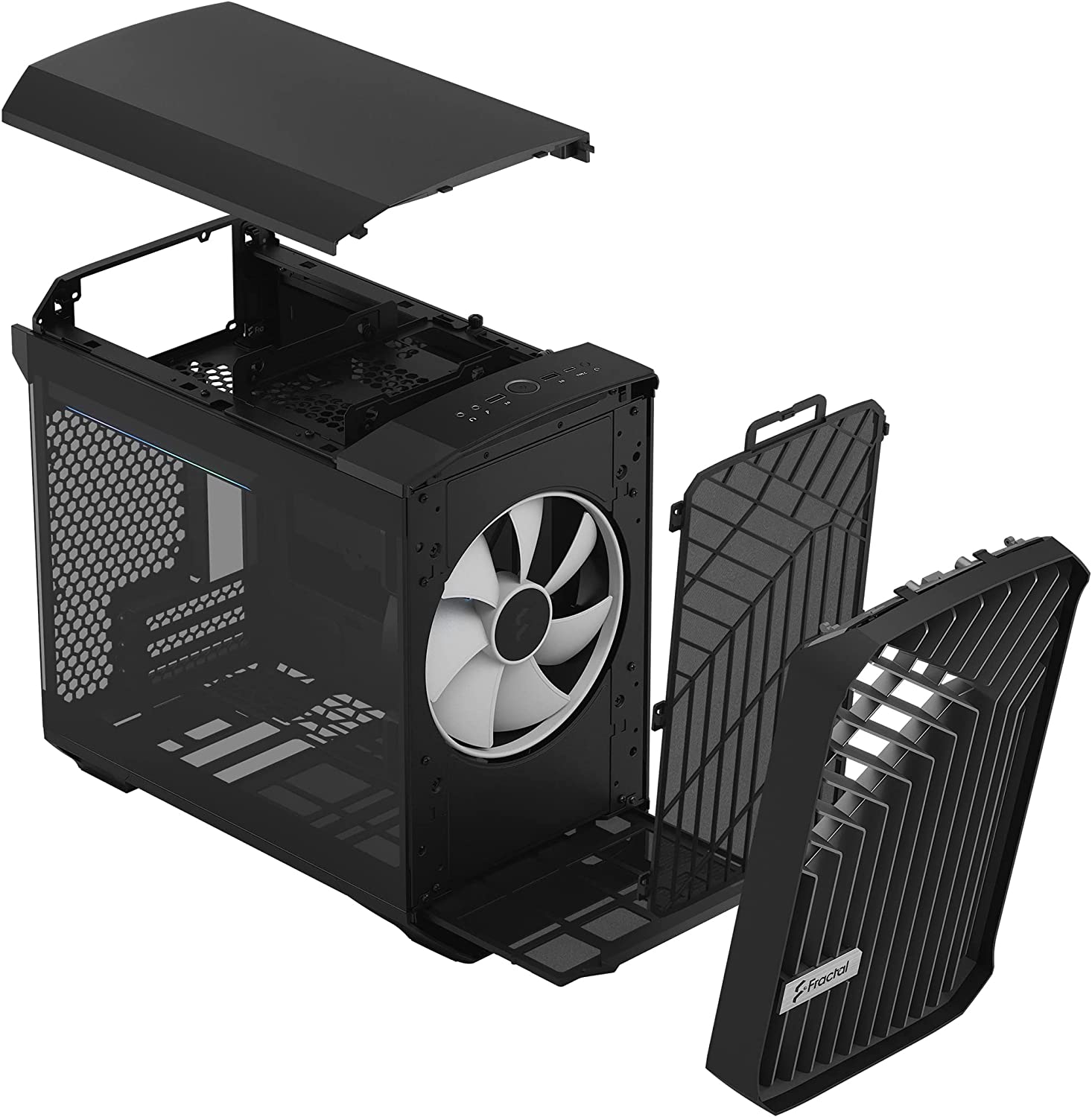 Fractal Design Torrent Nano RGB Black Computer Case - image 10