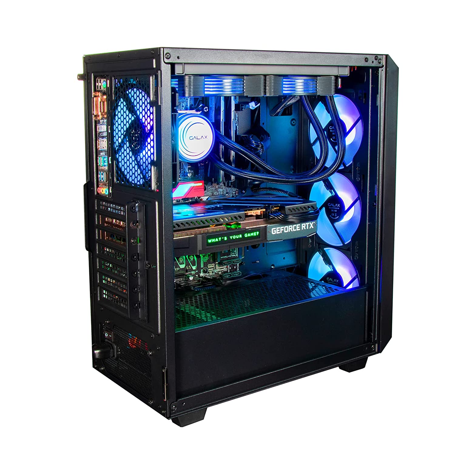 GALAX Revolution-01 Black Mid Tower Gaming Case - image 2