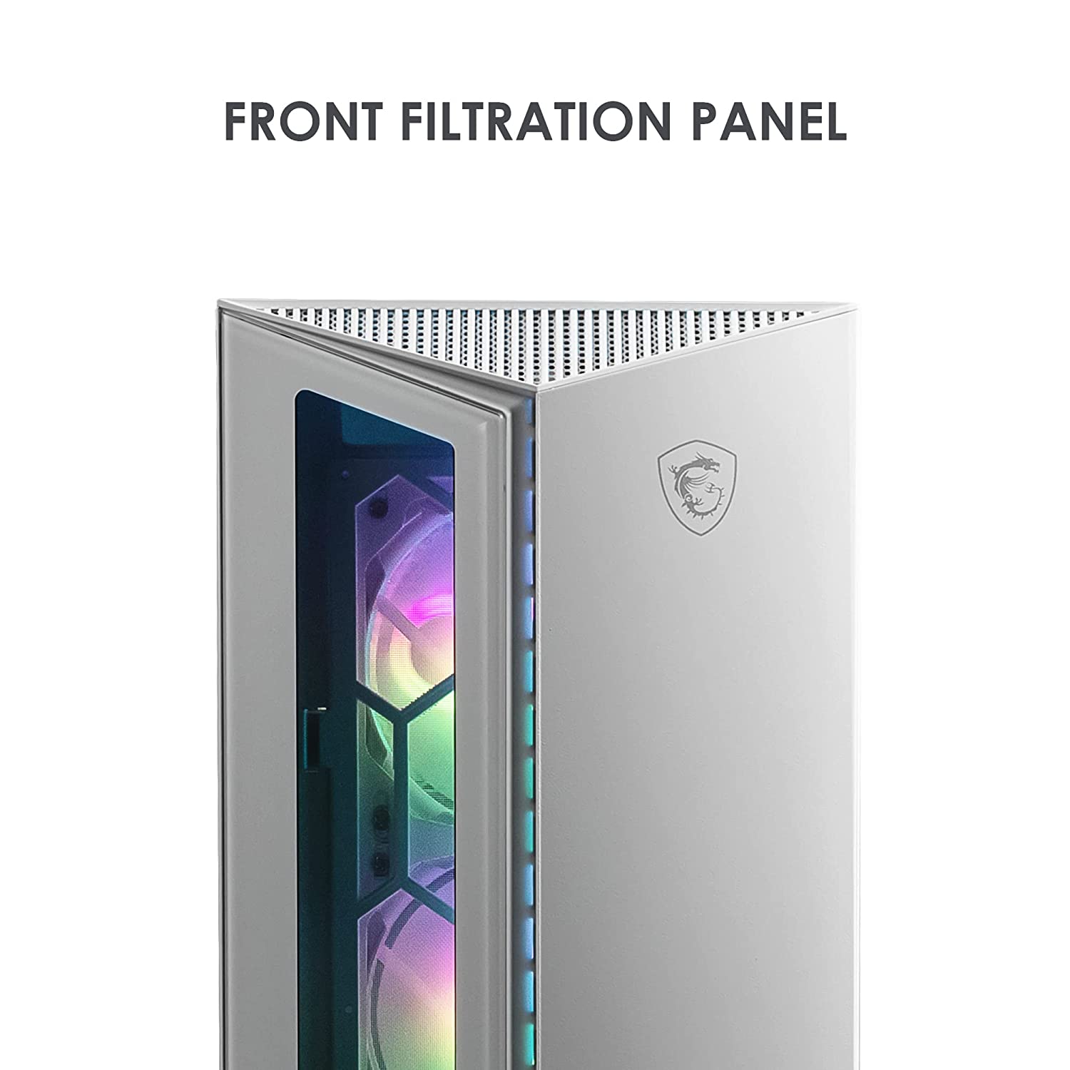 Msi MPG Gungnir 100R White Gaming Cabinet - image 2
