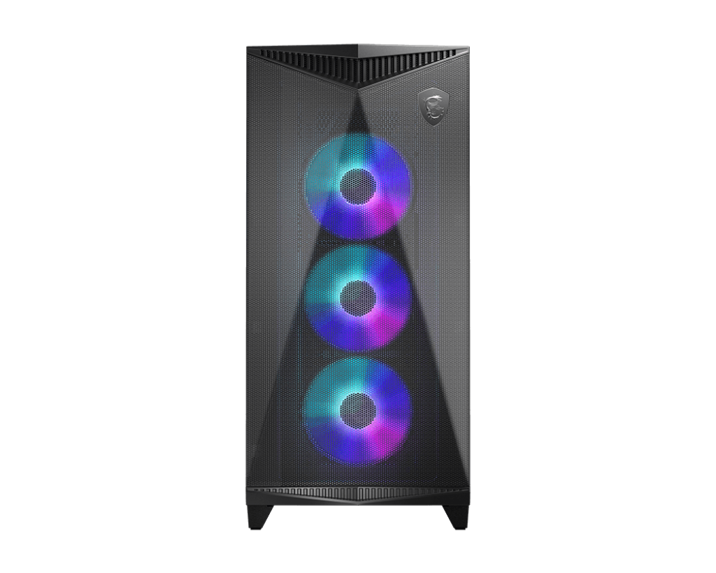 MSI Forge 320R Airflow Mini Tower Cabinet White - image 3