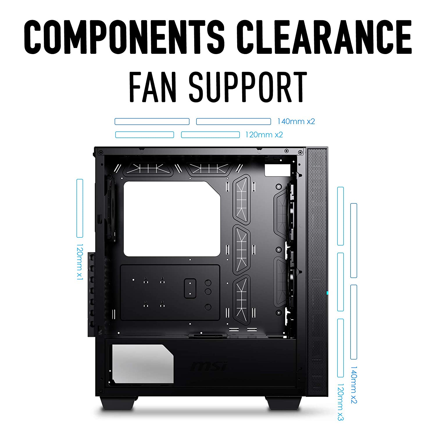 MSI MPG Sekira 100R Gaming Cabinet - image 8