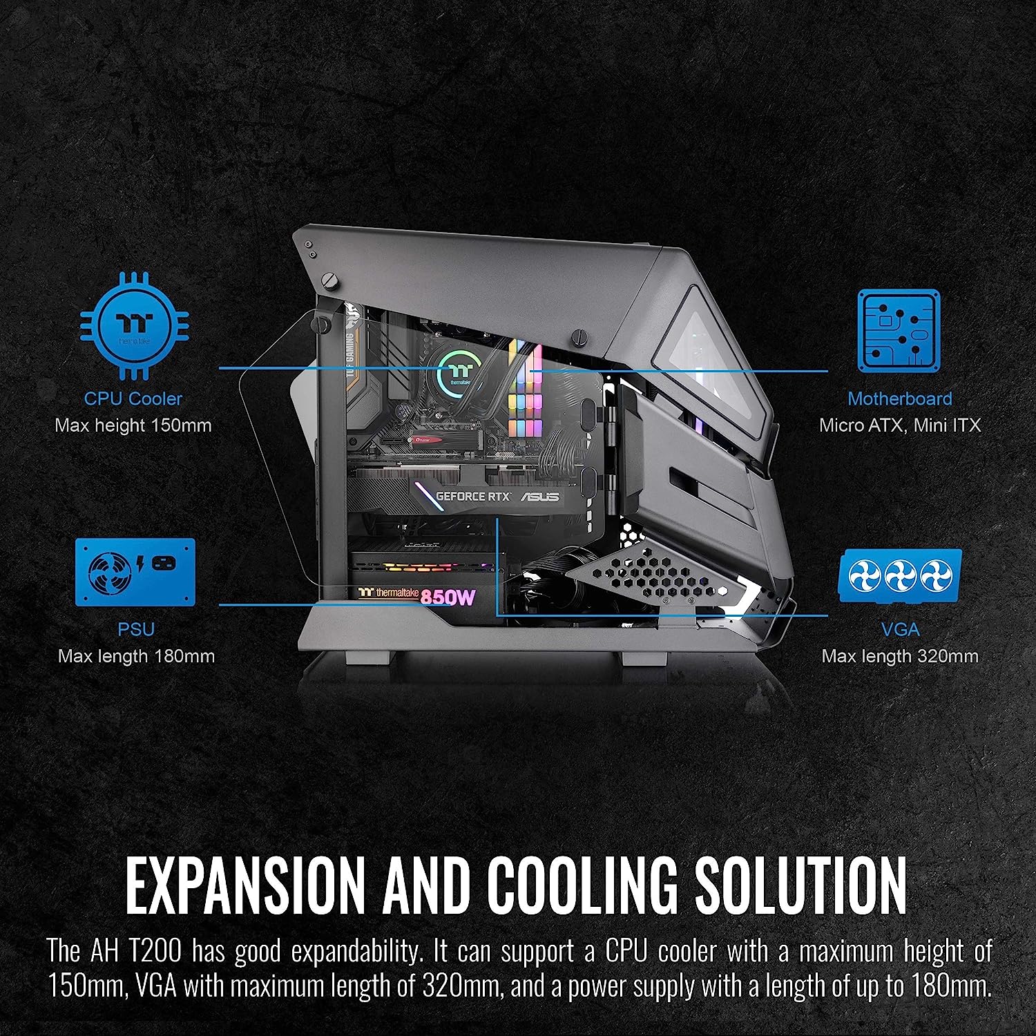 Thermaltake AH T200 Micro Chassis - image 5