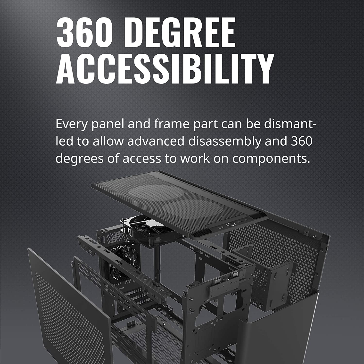 Masterbox NR200 Black Mini-ITX Cabinet - image 2
