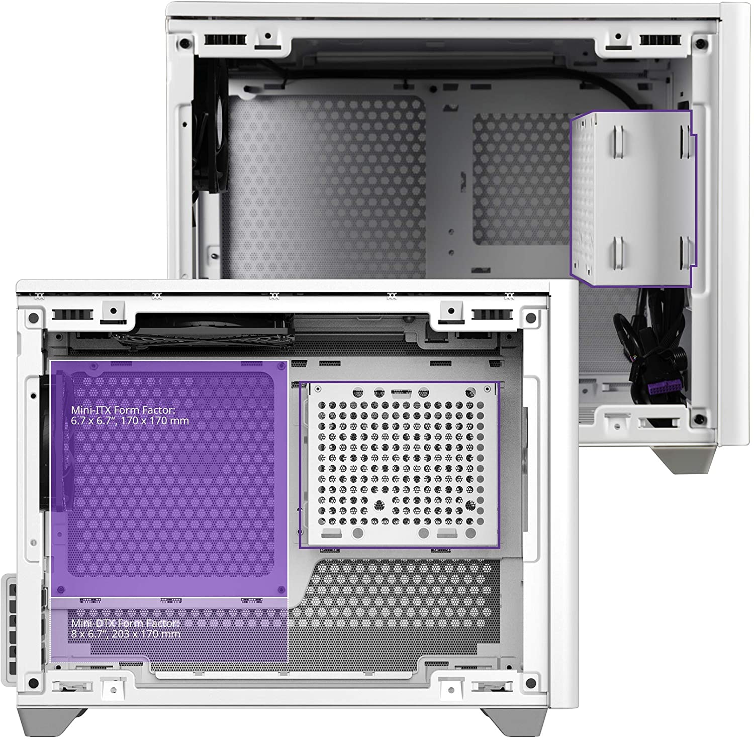 Masterbox NR200 White Mini-ITX Cabinet - image 12
