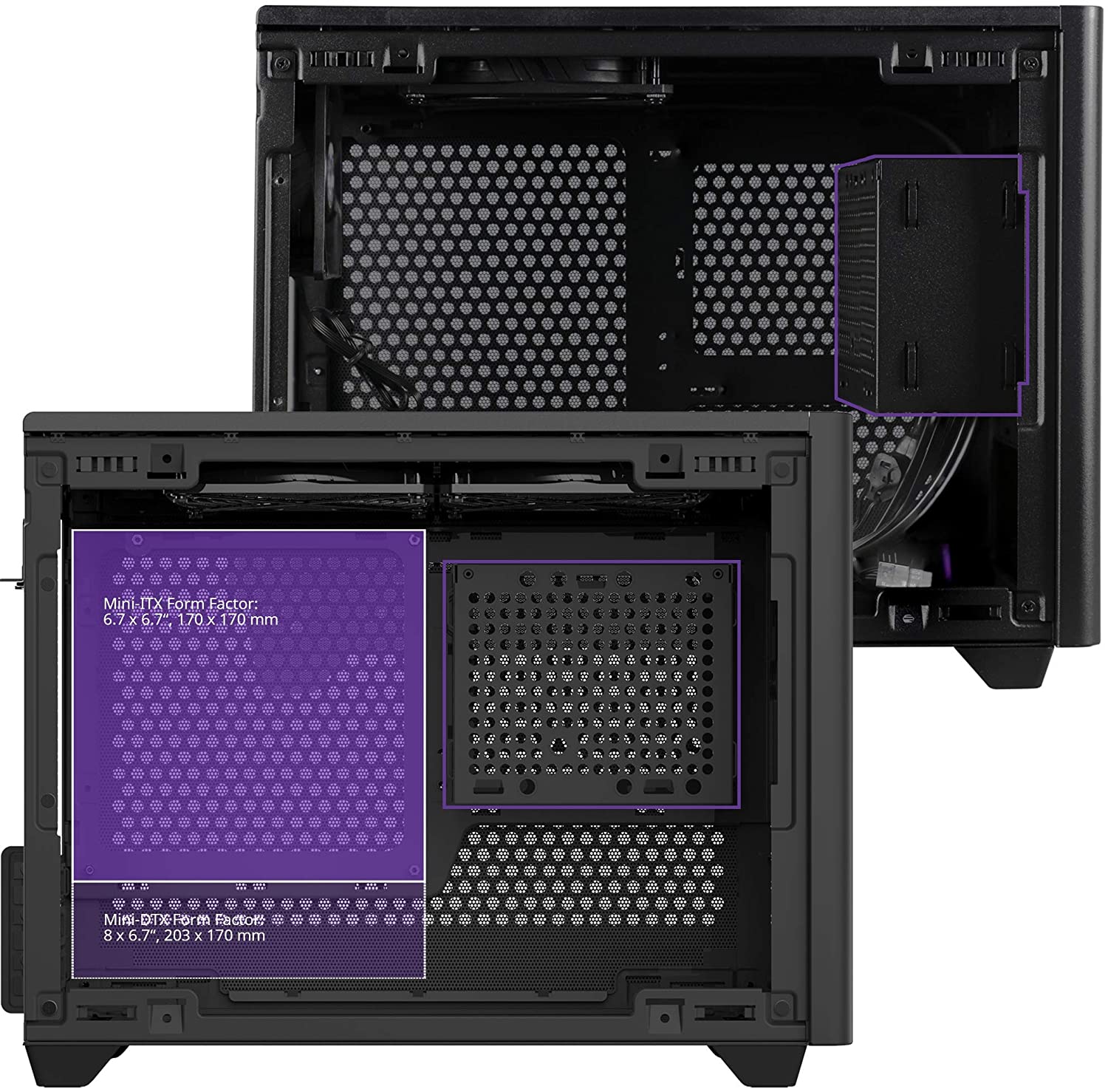 Masterbox NR200P Black Mini-ITX Cabinet - image 14