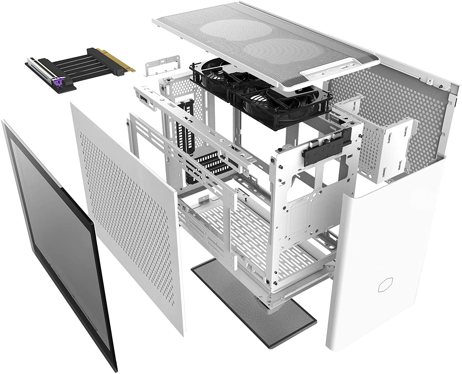 Masterbox NR200P White Mini-ITX Cabinet - image 12